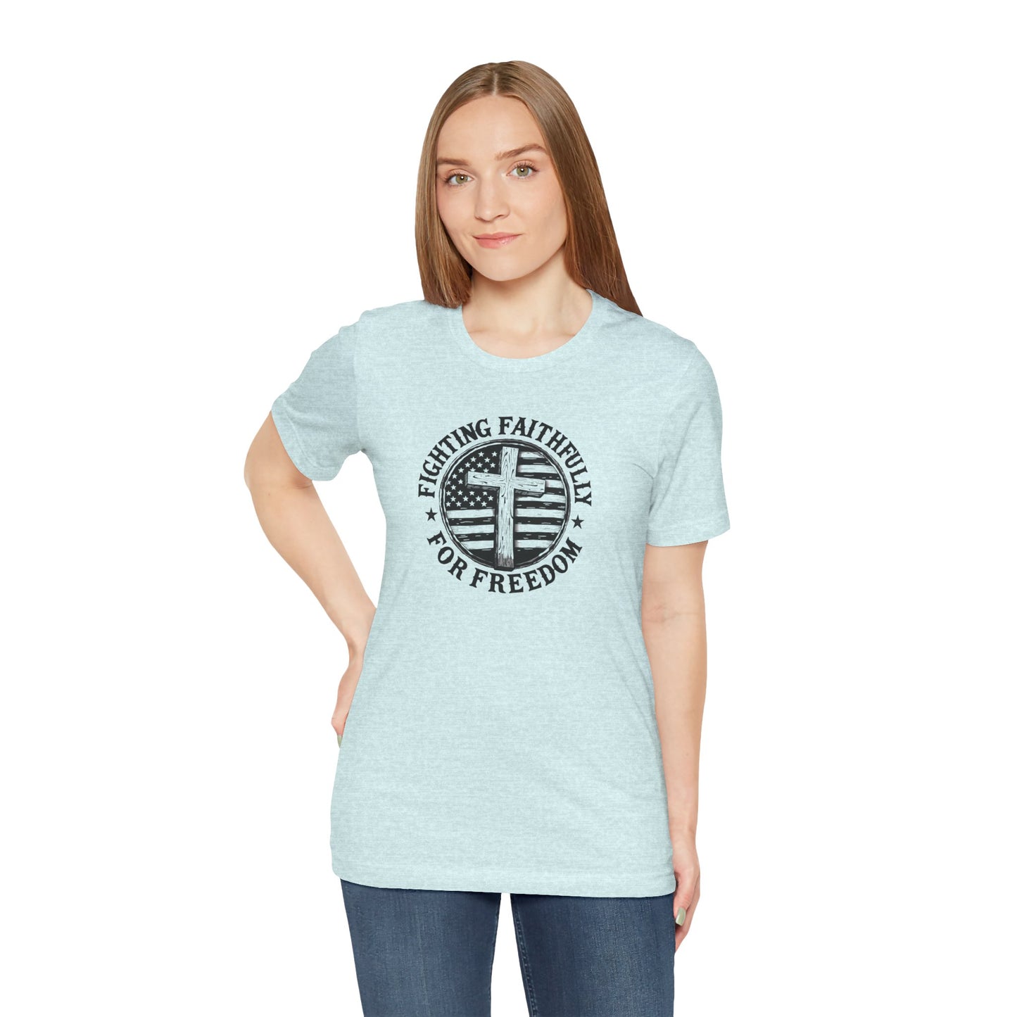 Fighting Faithfully Tee