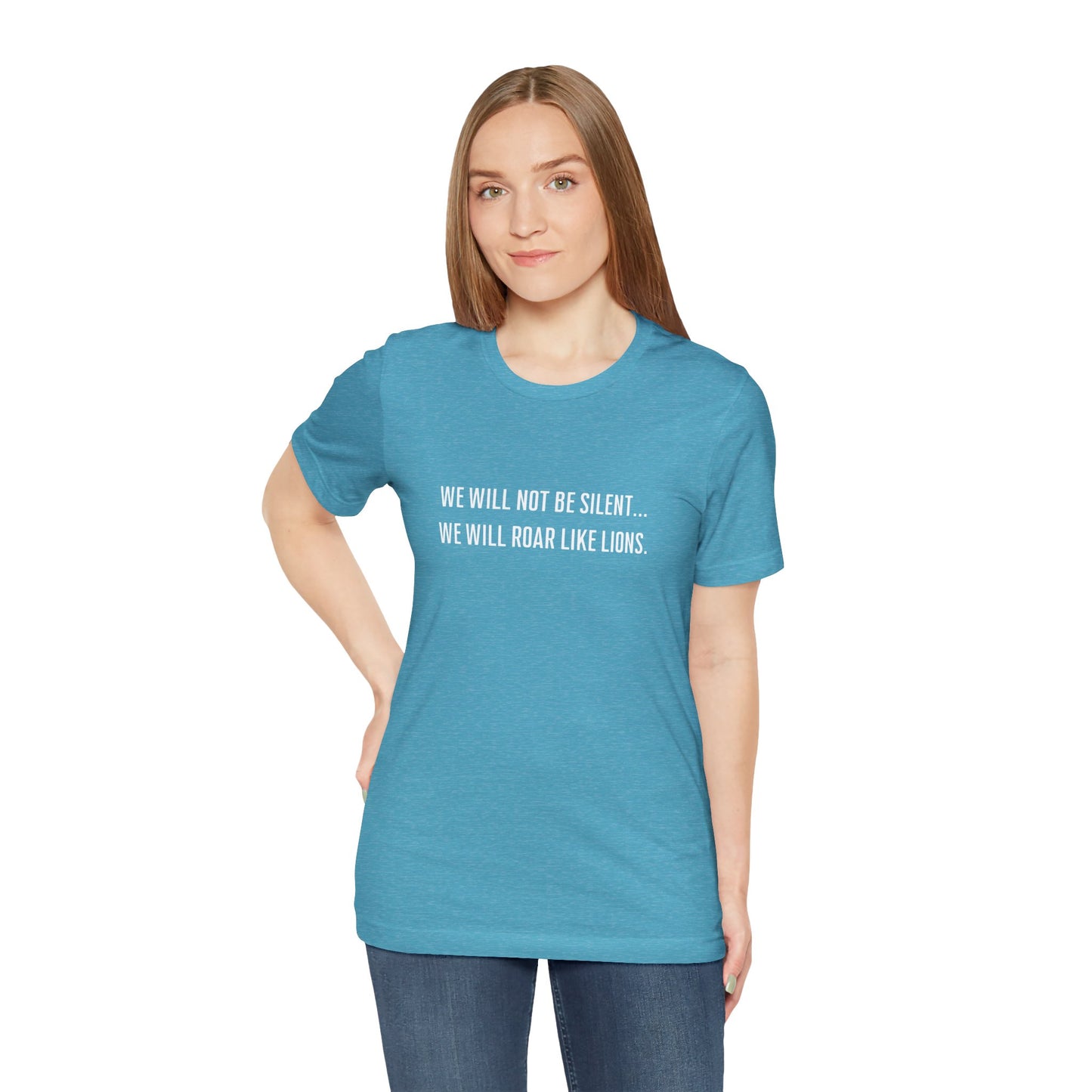 We Will Not Be Silent Tee