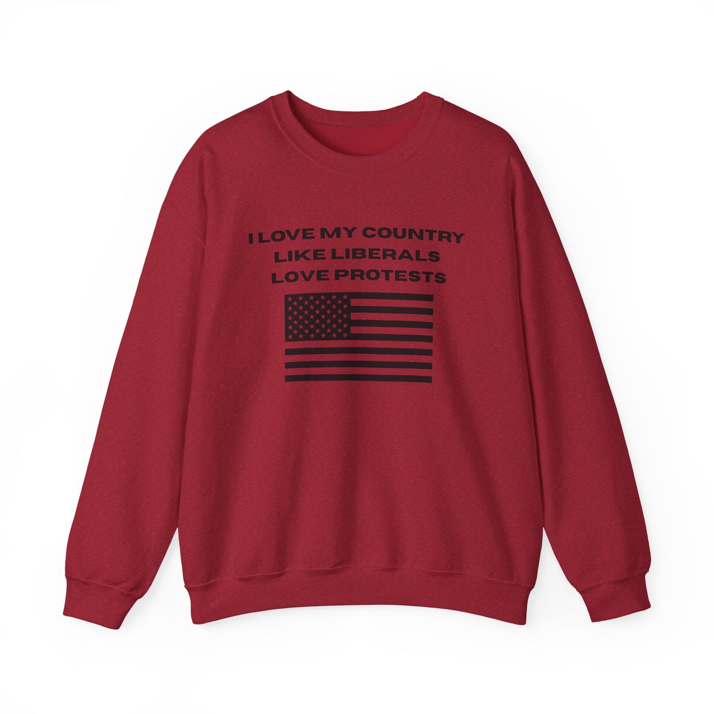 I Love My Country Crewneck Sweatshirt