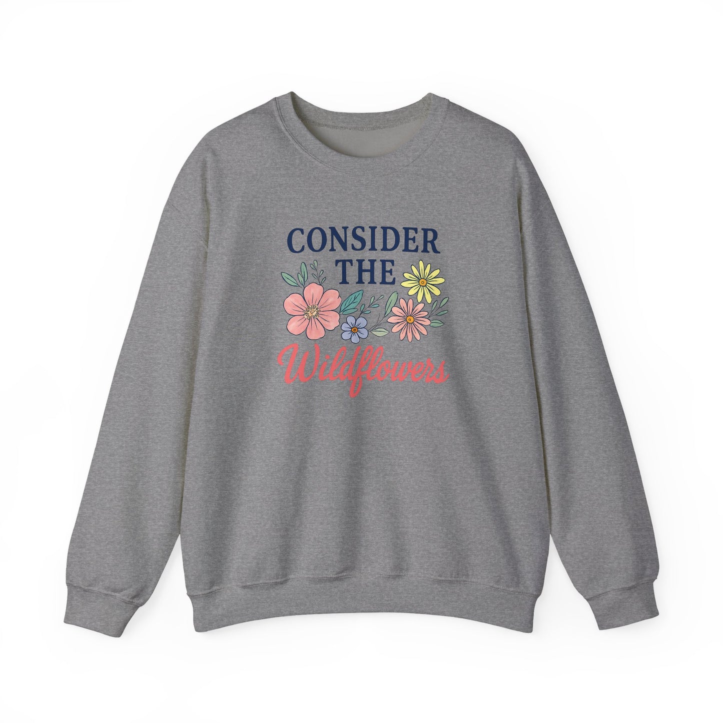 Consider the Wildflowers Crewneck Sweatshirt