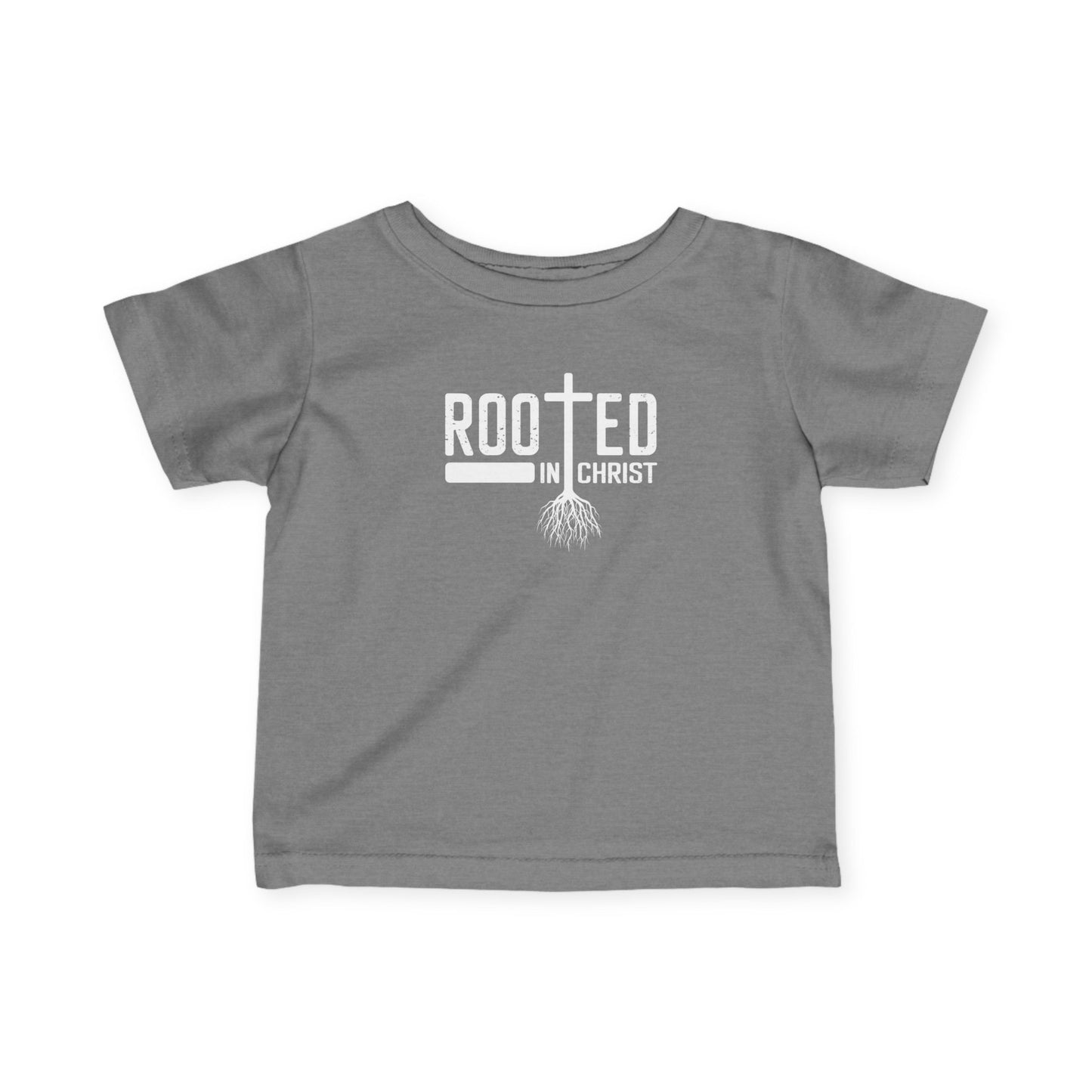 Rooted in Christ Baby Tee