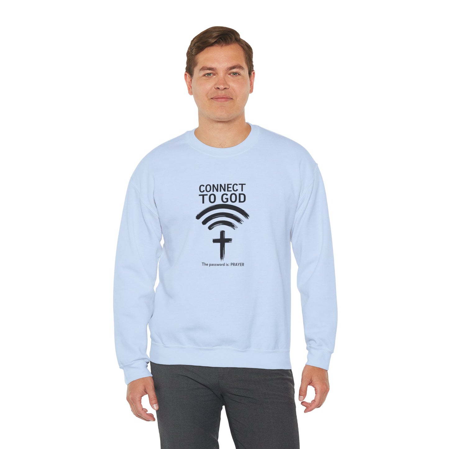 Connect to God Crewneck Sweatshirt