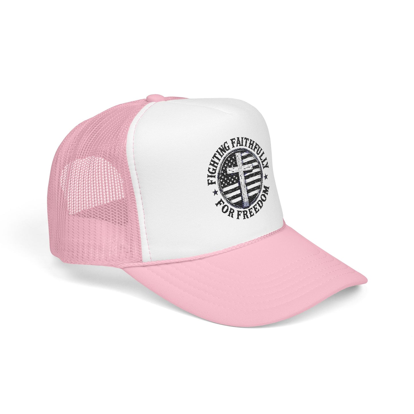 Fighting Faithfully Trucker Hat