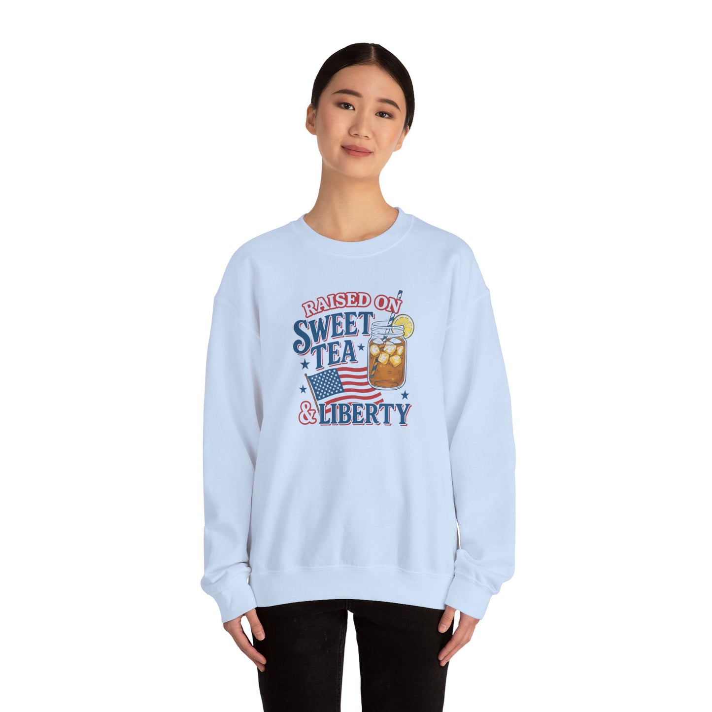 Sweet Tea & Liberty Crewneck Sweatshirt