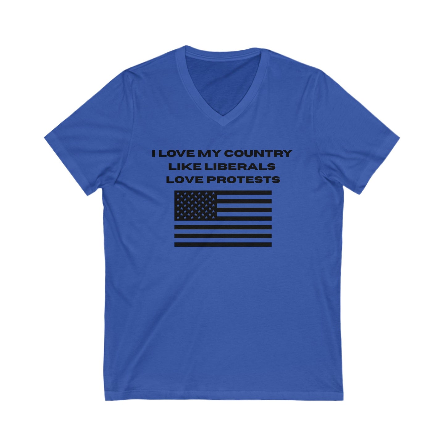 I Love My Country V-Neck
