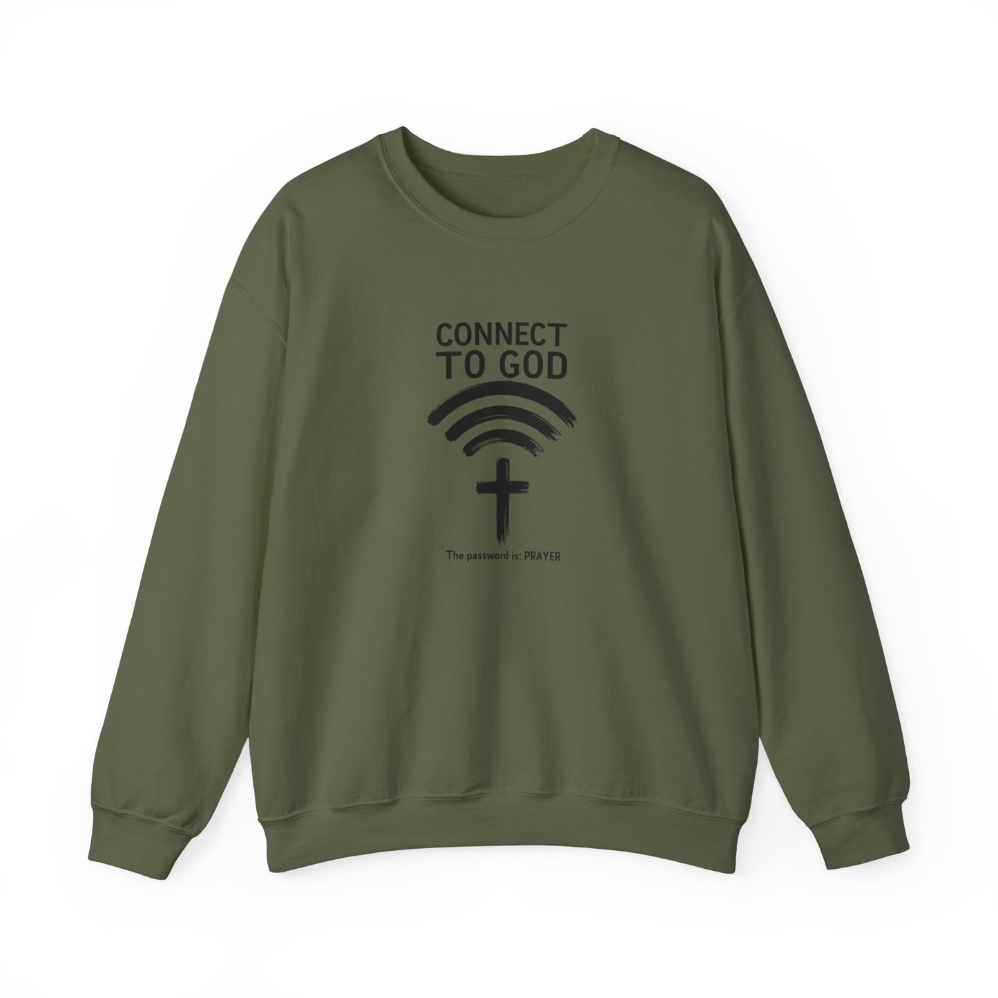 Connect to God Crewneck Sweatshirt