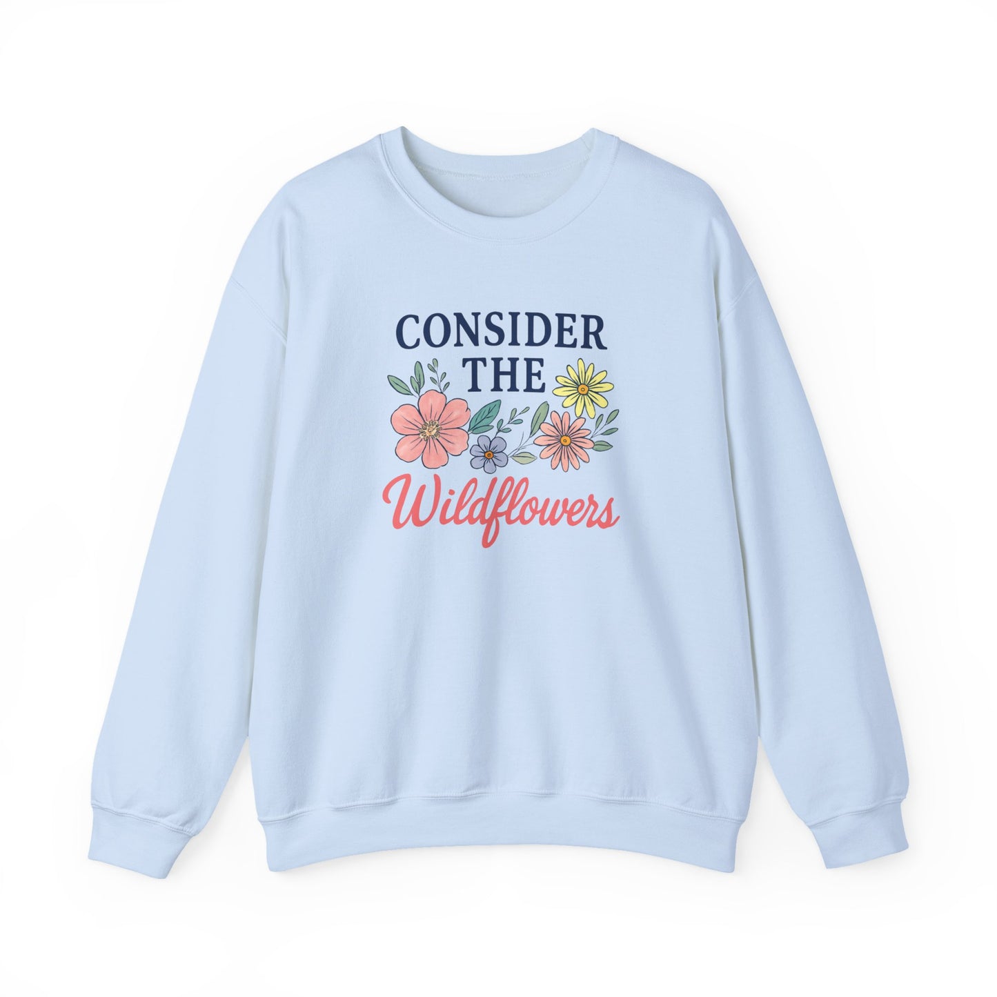 Consider the Wildflowers Crewneck Sweatshirt