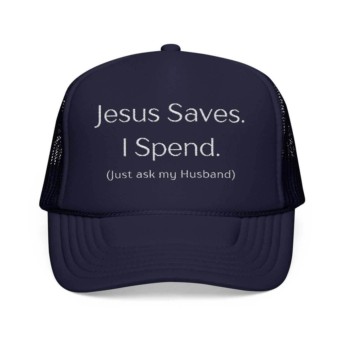 Jesus Saves Trucker Hat