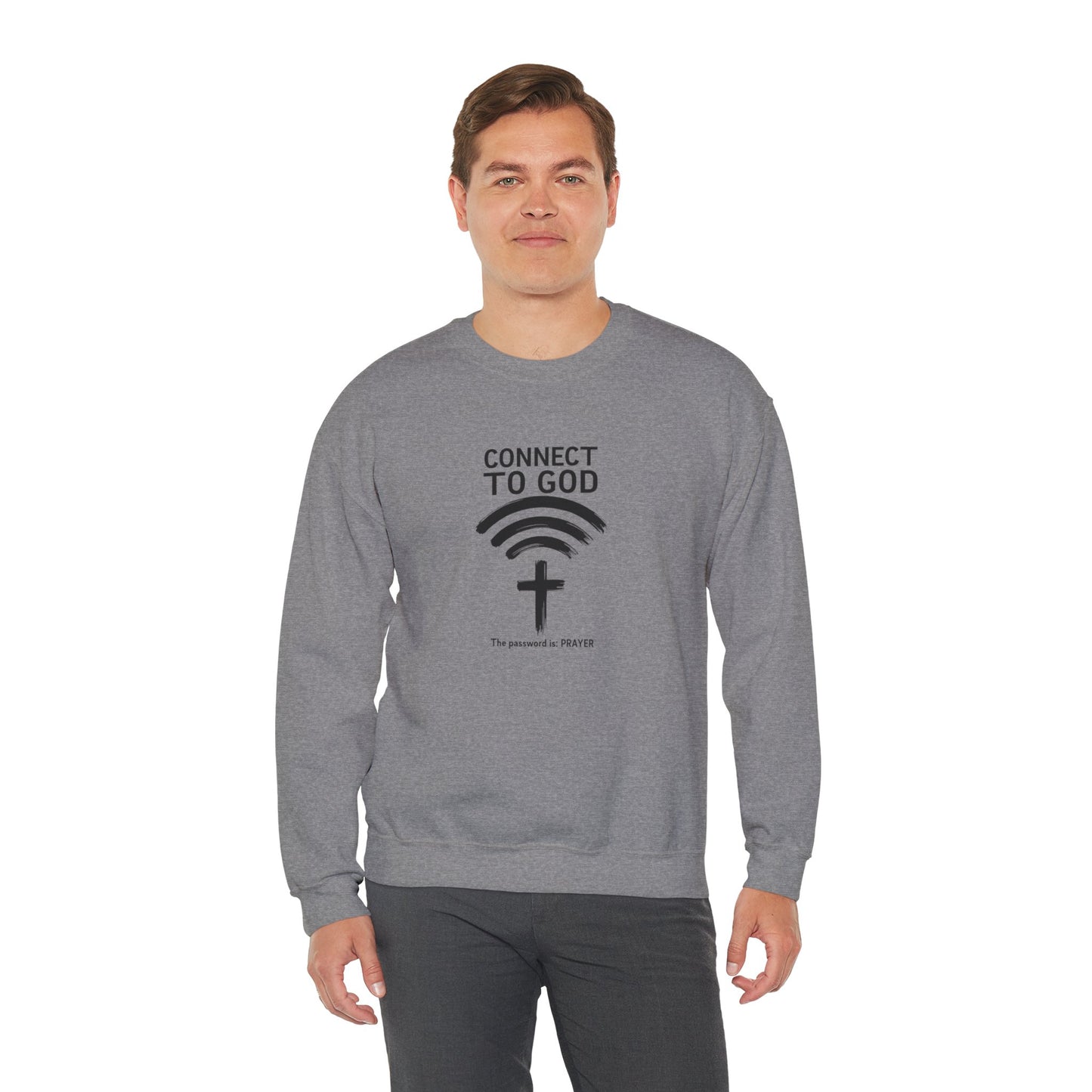Connect to God Crewneck Sweatshirt