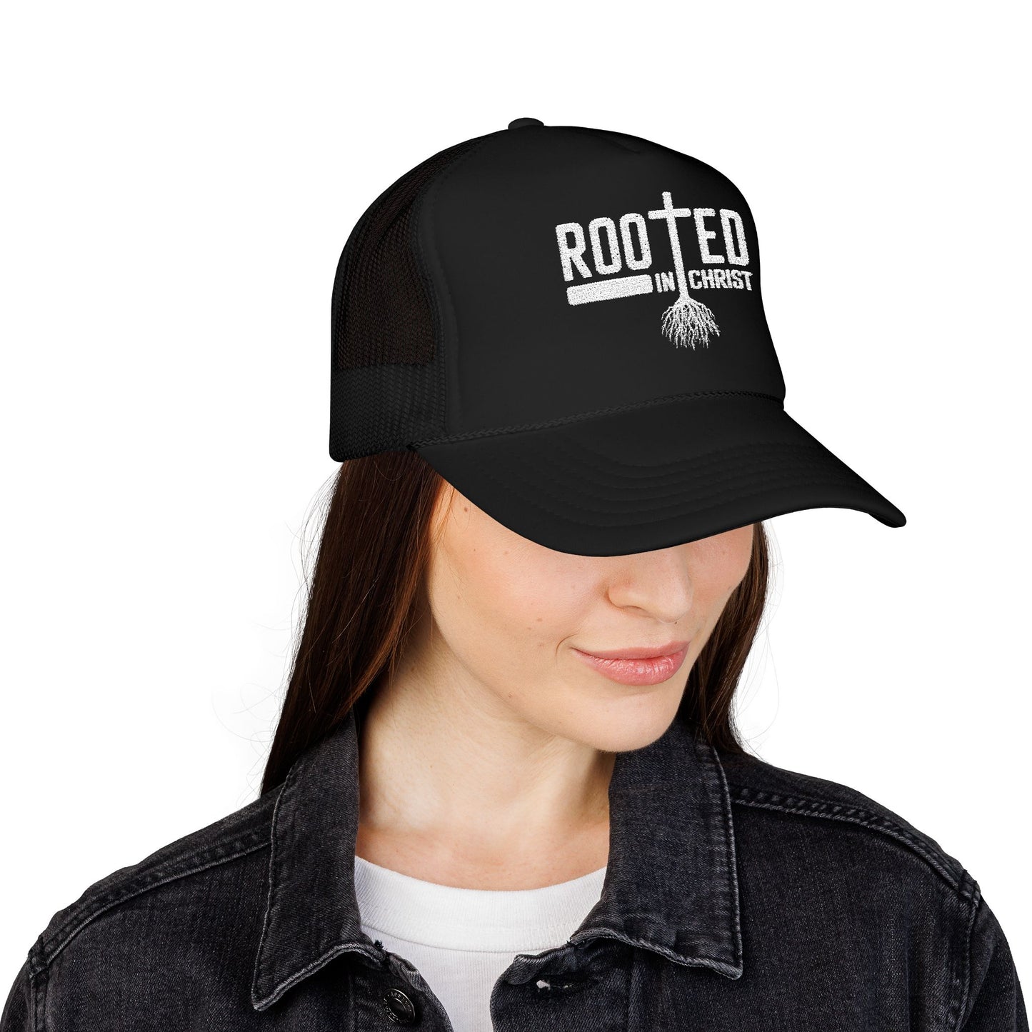 Rooted in Christ Trucker Hat