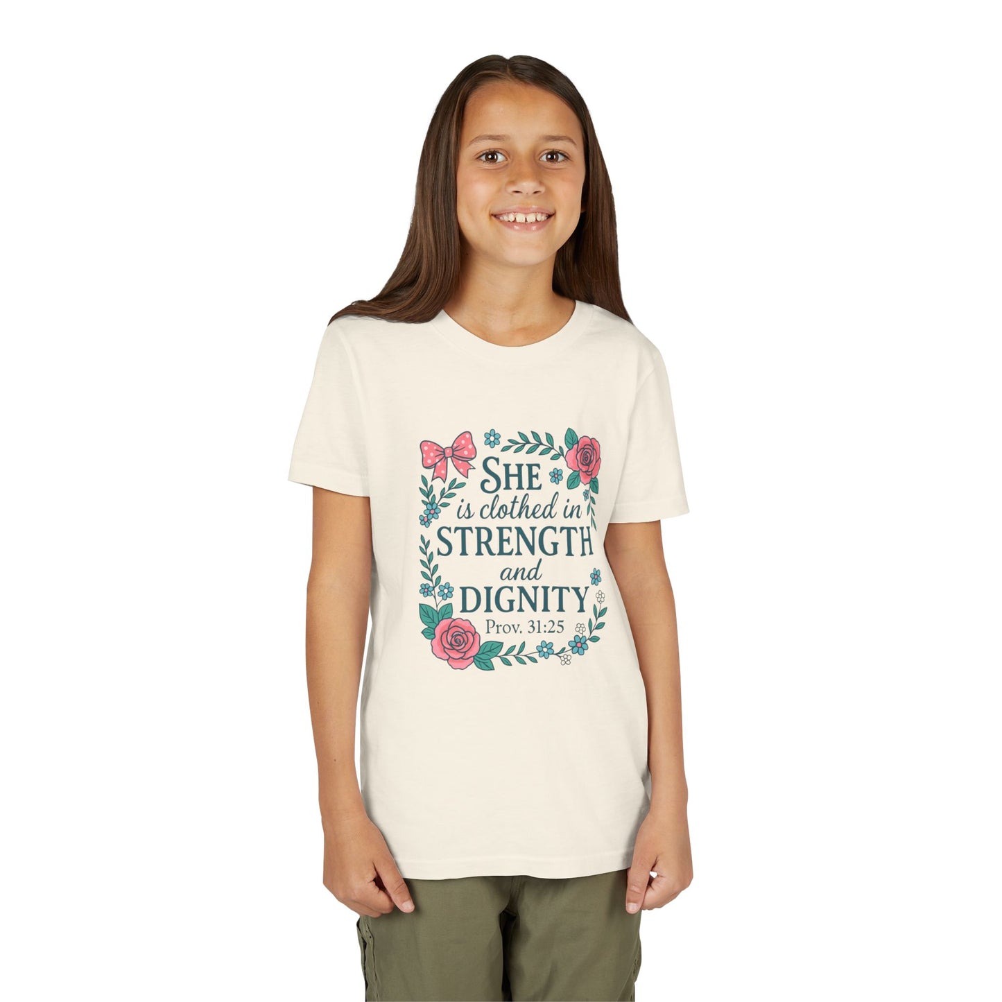 Proverbs 31:25 Youth Tee