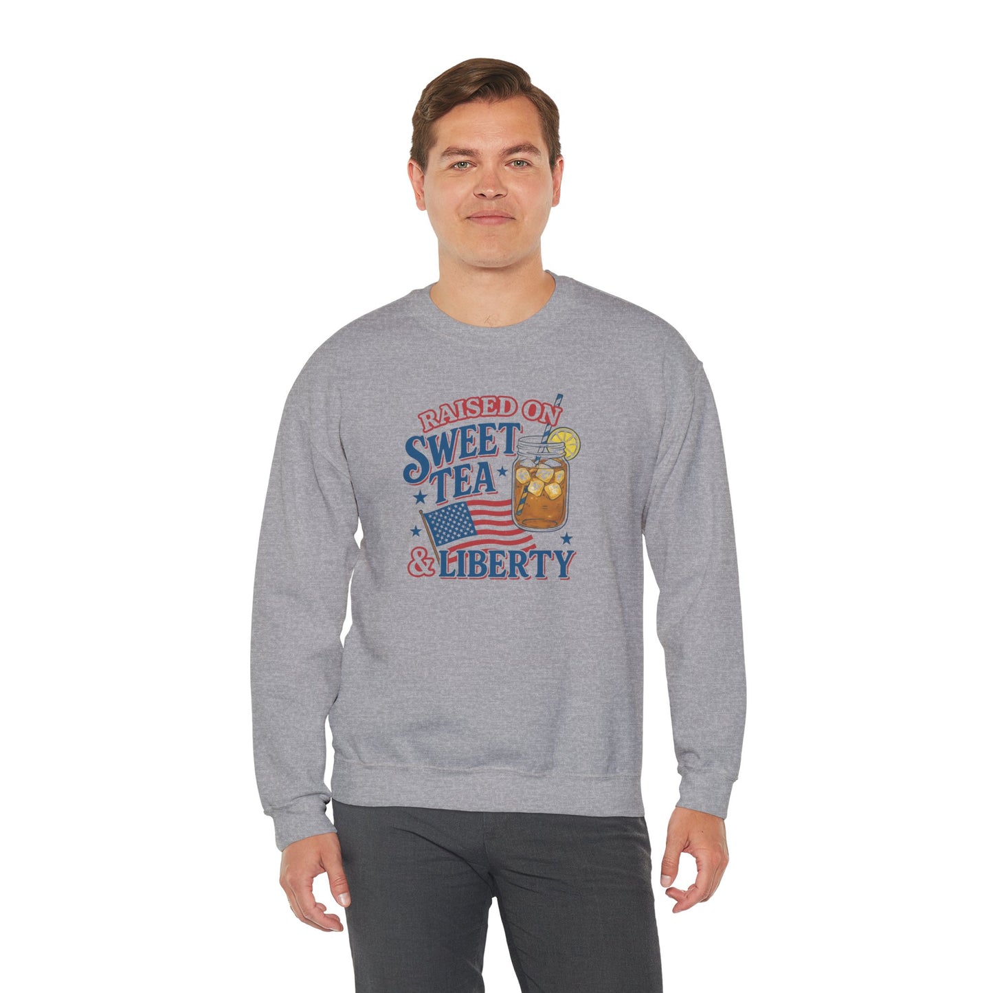 Sweet Tea & Liberty Crewneck Sweatshirt