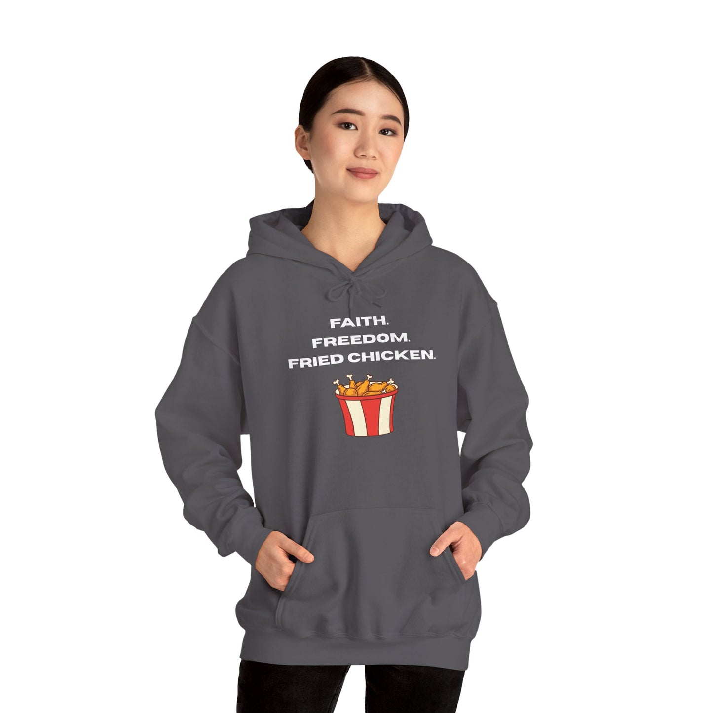 Faith, Freedom, Fried Chicken Hoodie