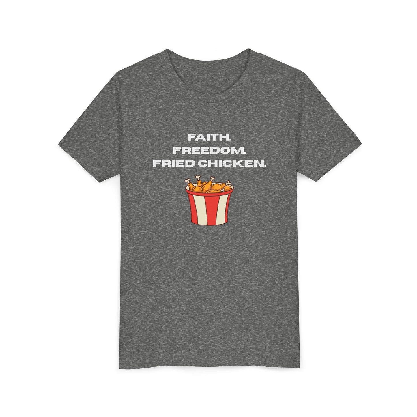 Faith, Freedom, Fried Chicken Youth Tee
