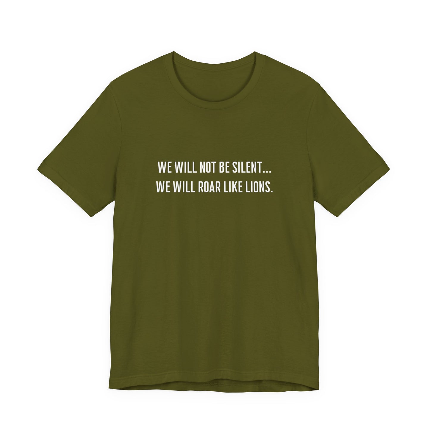 We Will Not Be Silent Tee