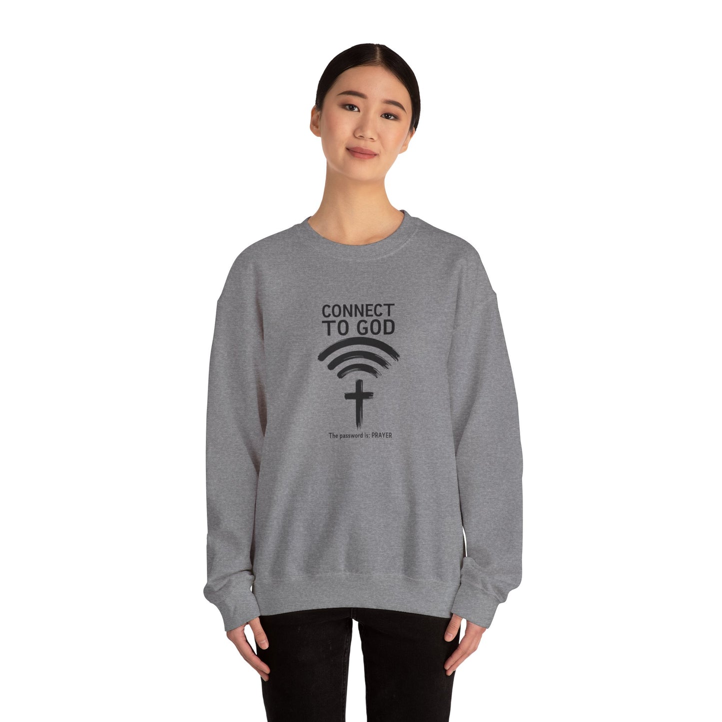 Connect to God Crewneck Sweatshirt