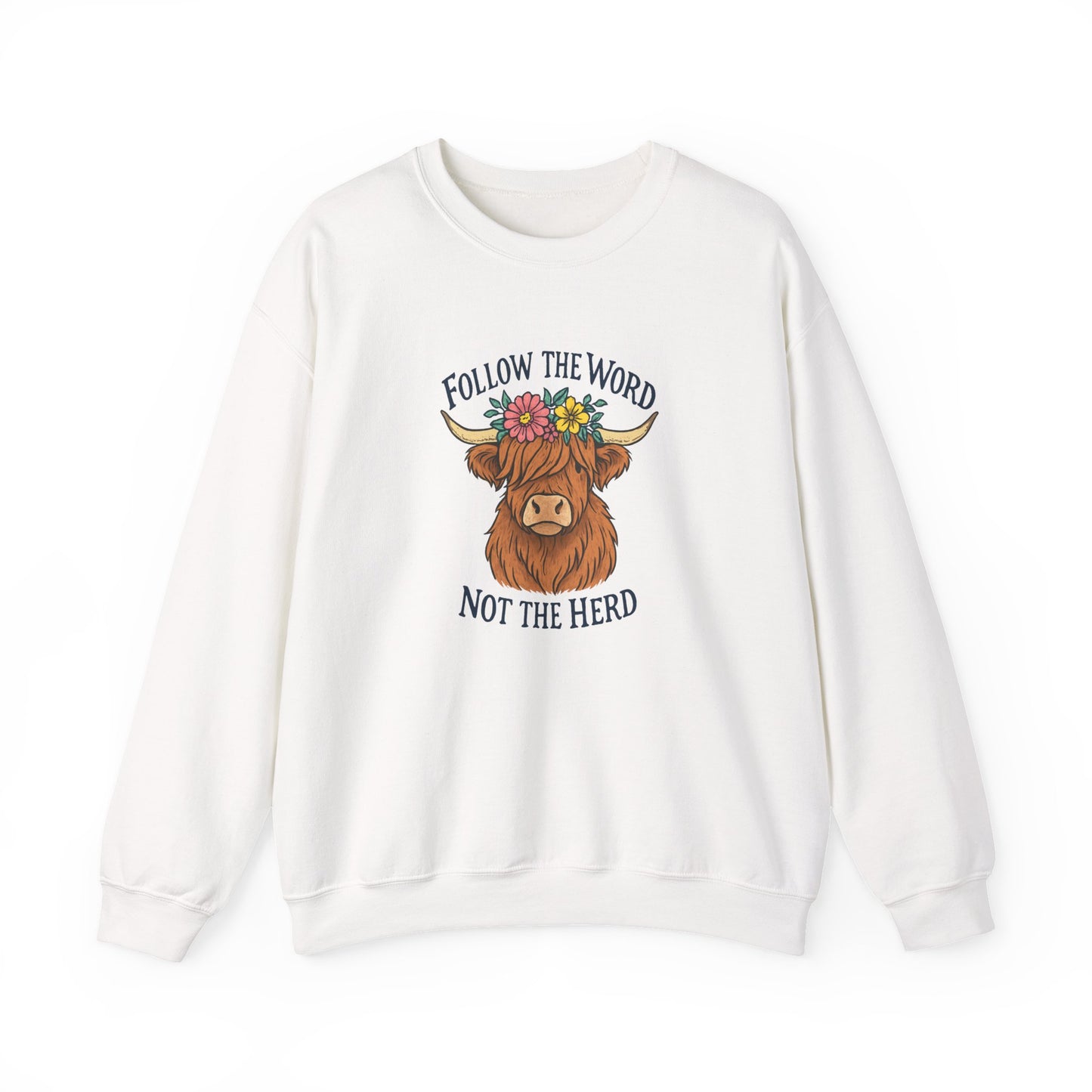 Follow the Word Not the Herd Crewneck Sweatshirt