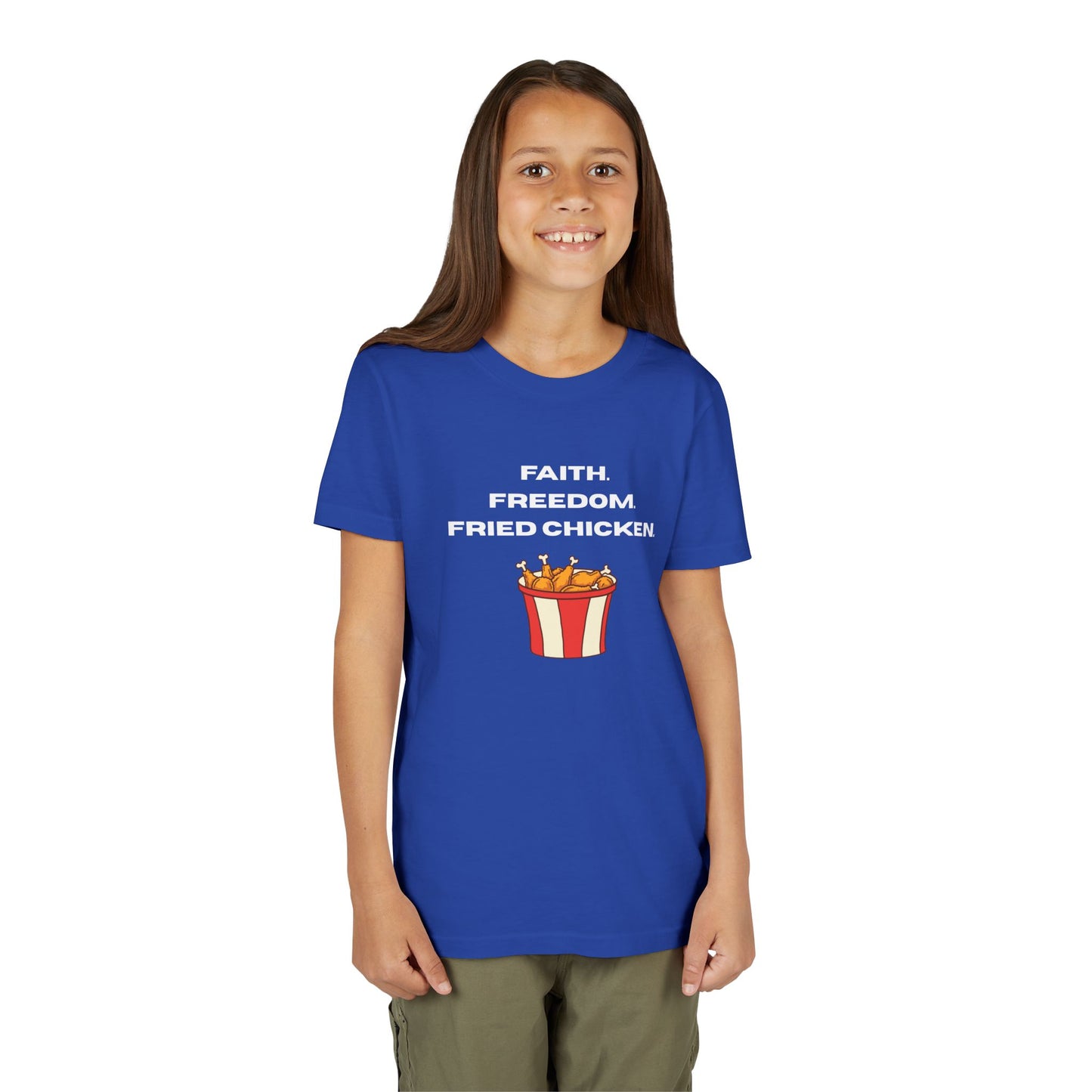 Faith, Freedom, Fried Chicken Youth Tee