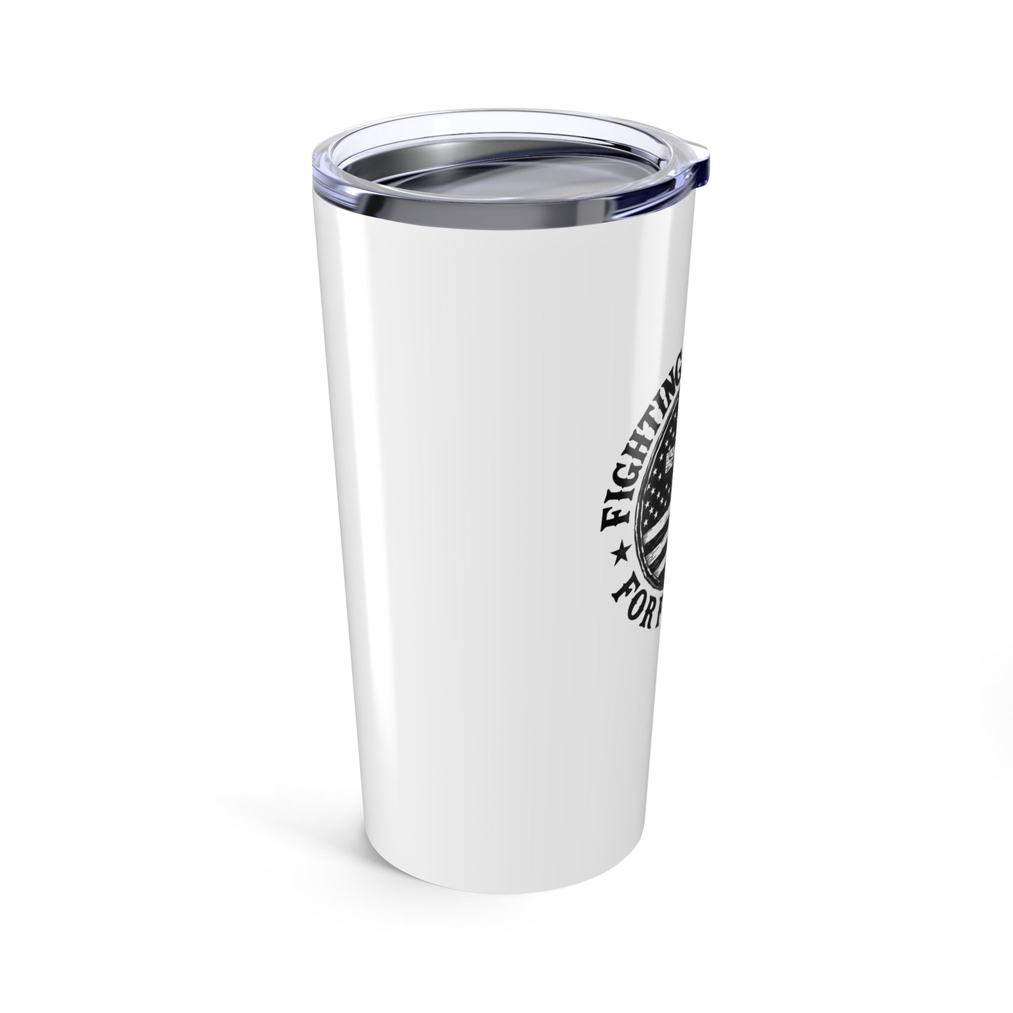 Fighting Faithfully Tumbler