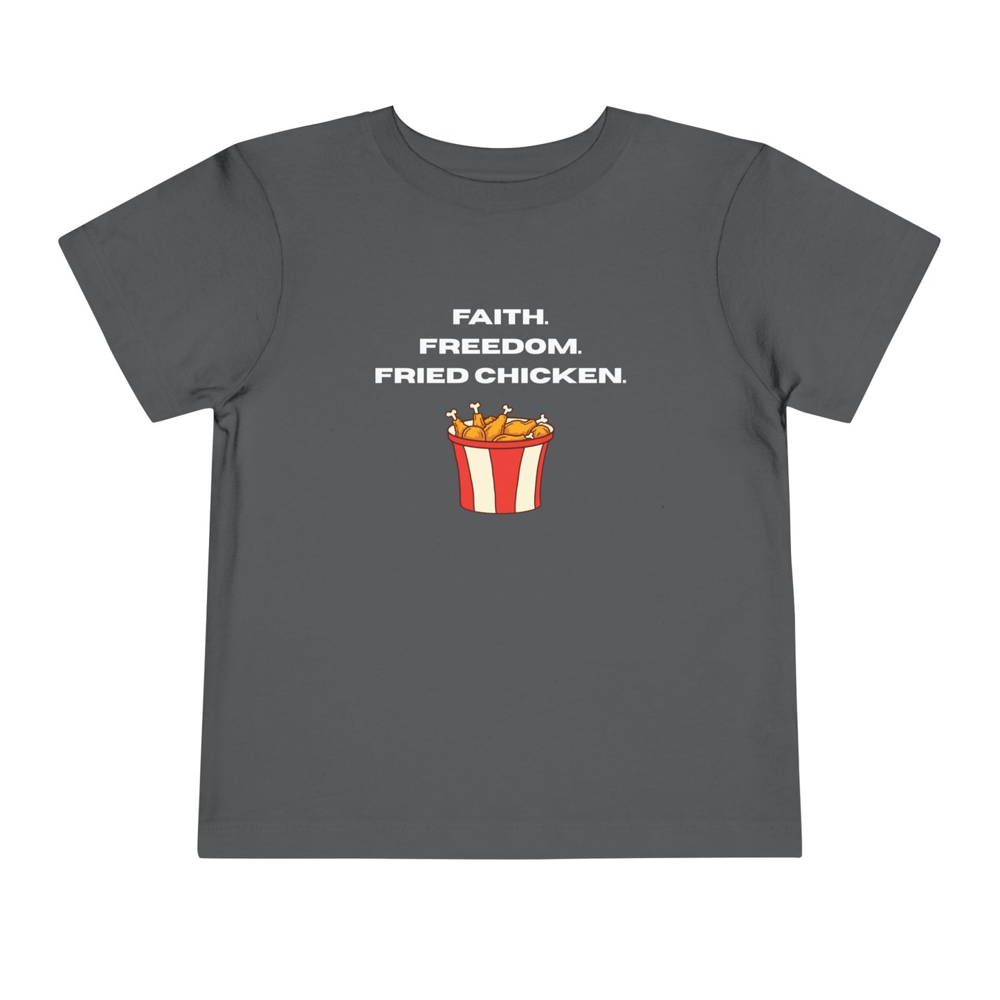 Faith, Freedom, Fried Chicken Toddler Tee