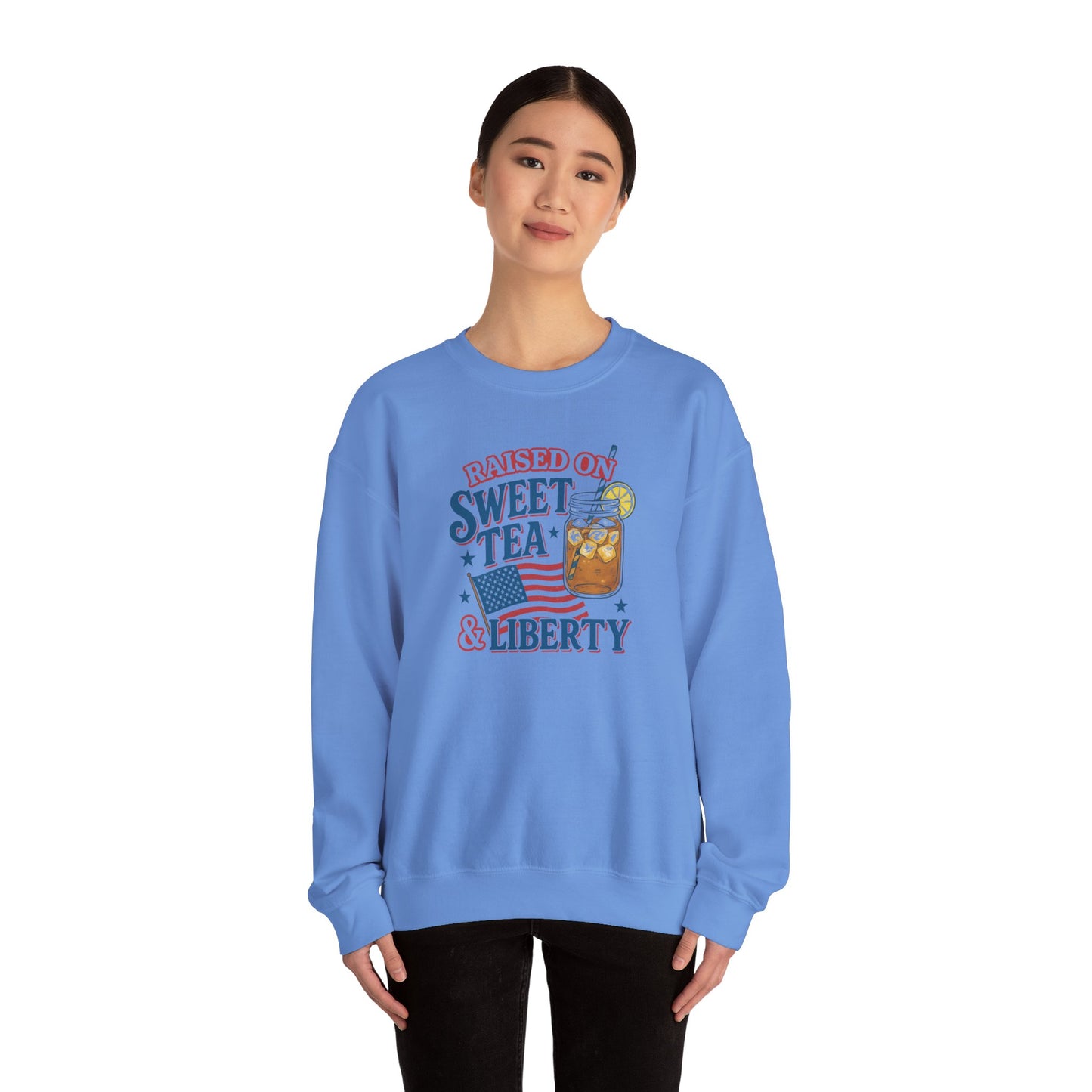 Sweet Tea & Liberty Crewneck Sweatshirt