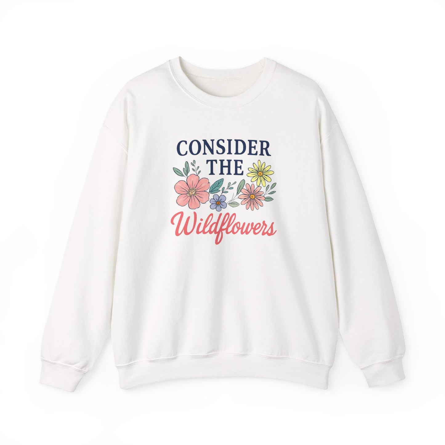 Consider the Wildflowers Crewneck Sweatshirt