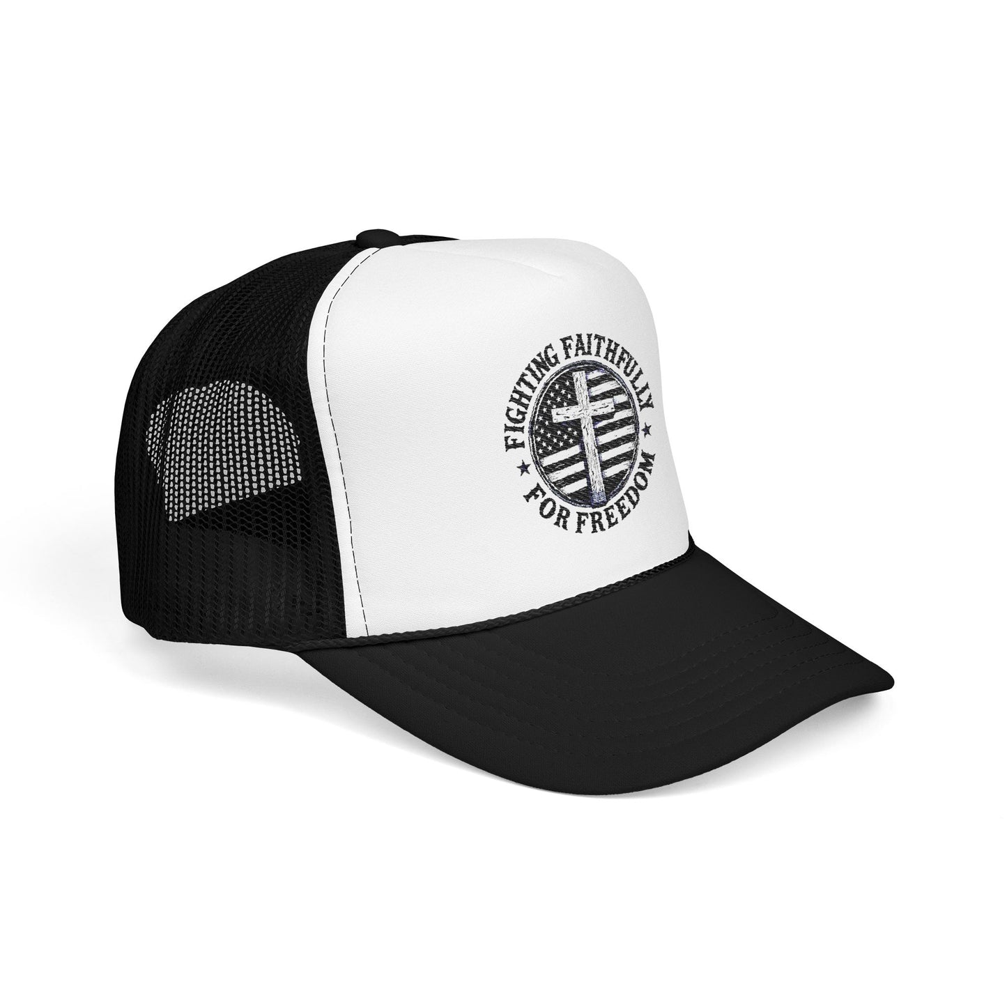 Fighting Faithfully Trucker Hat