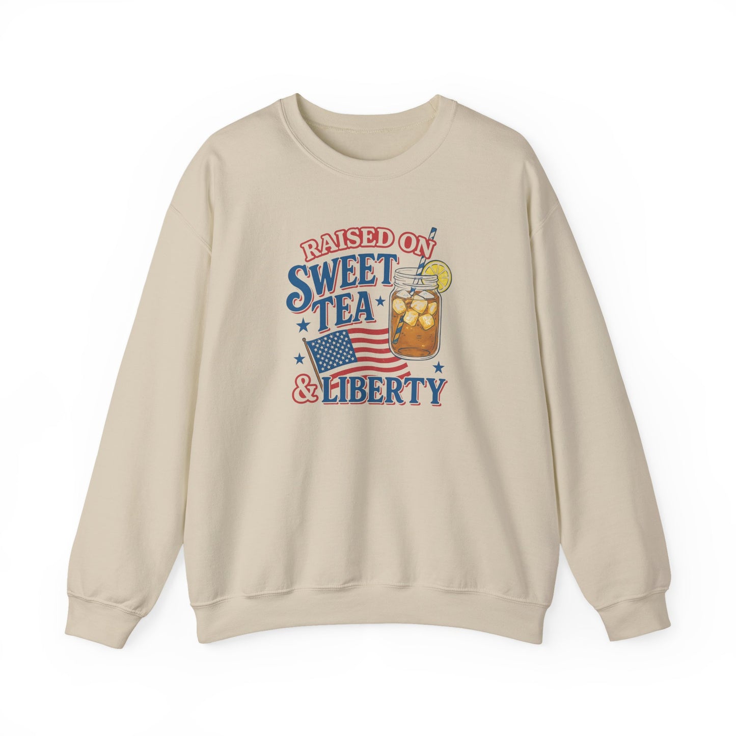 Sweet Tea & Liberty Crewneck Sweatshirt
