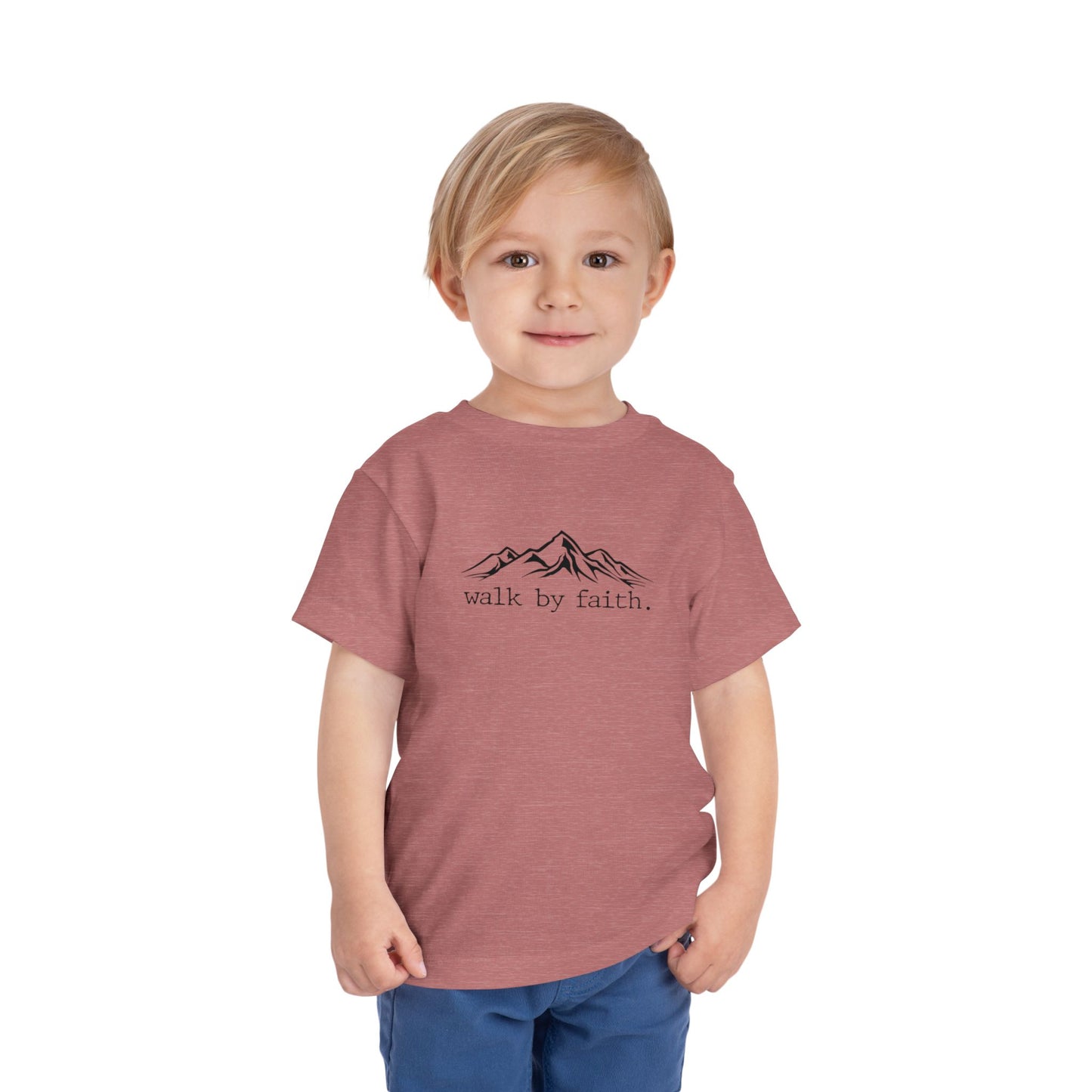 Walk by Faith Toddler Tee