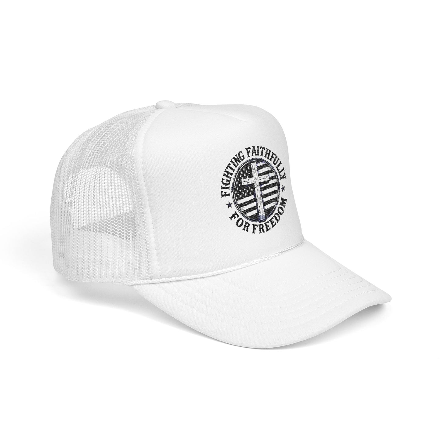 Fighting Faithfully Trucker Hat