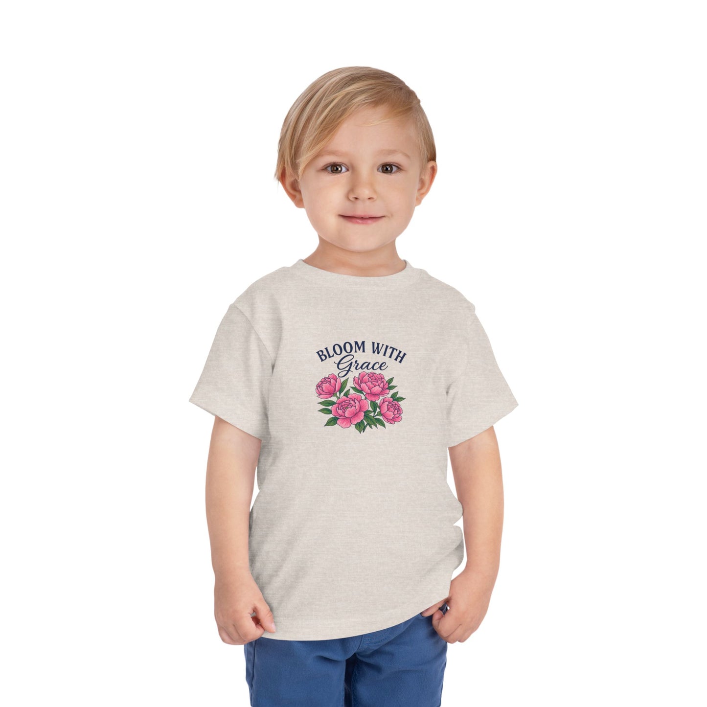 Bloom with Grace Toddler Tee