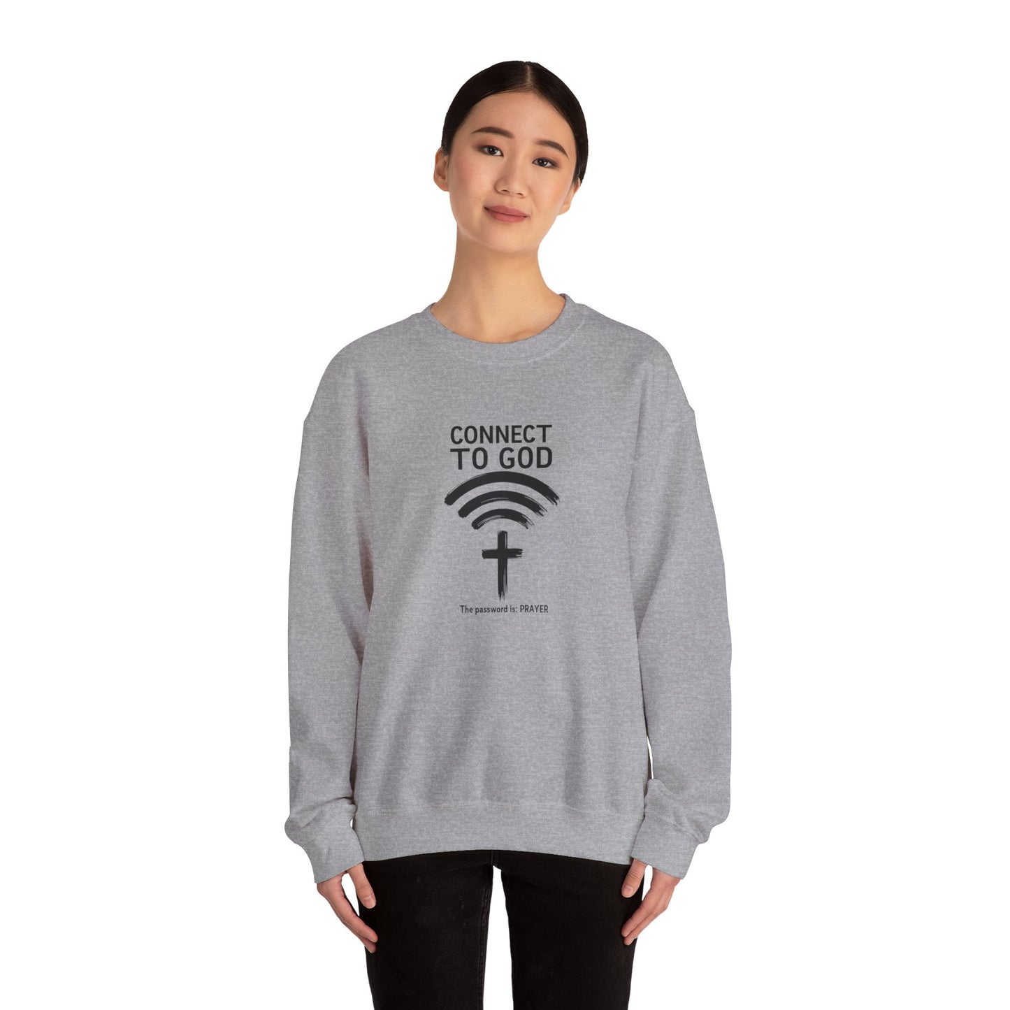 Connect to God Crewneck Sweatshirt