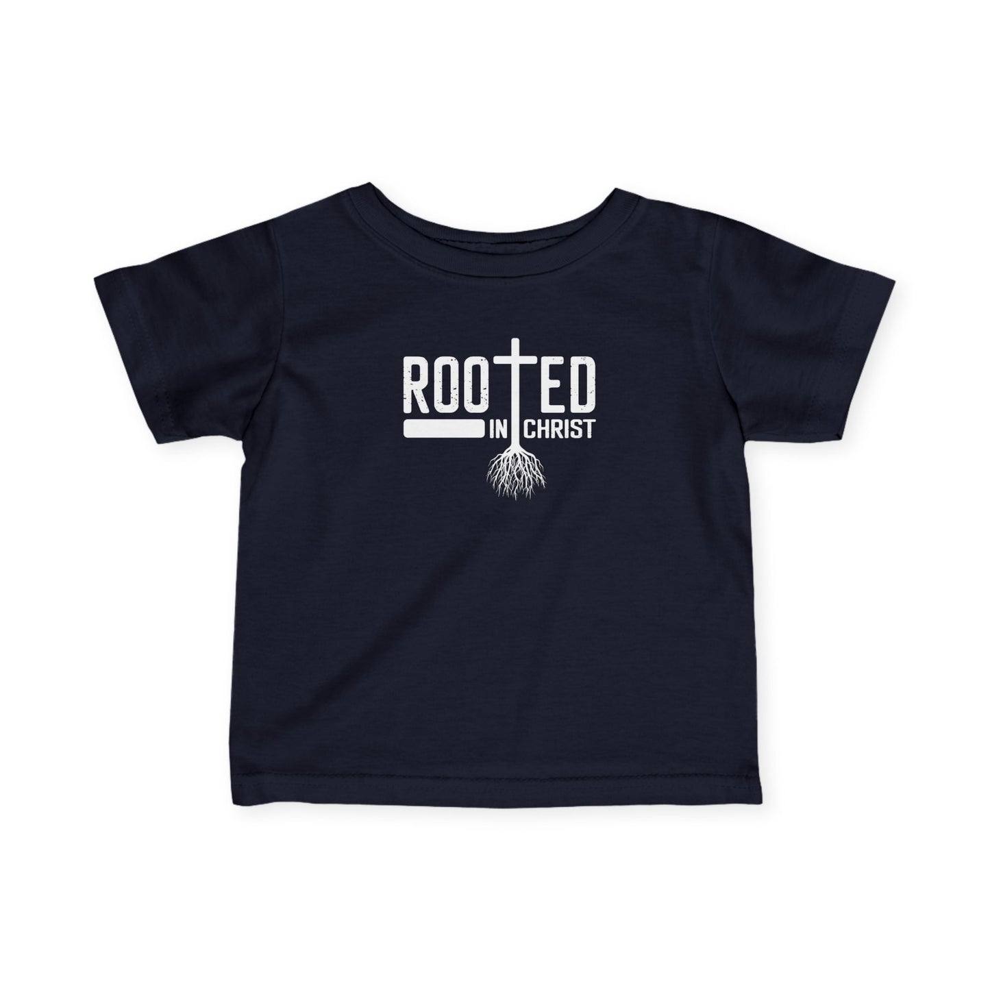 Rooted in Christ Baby Tee