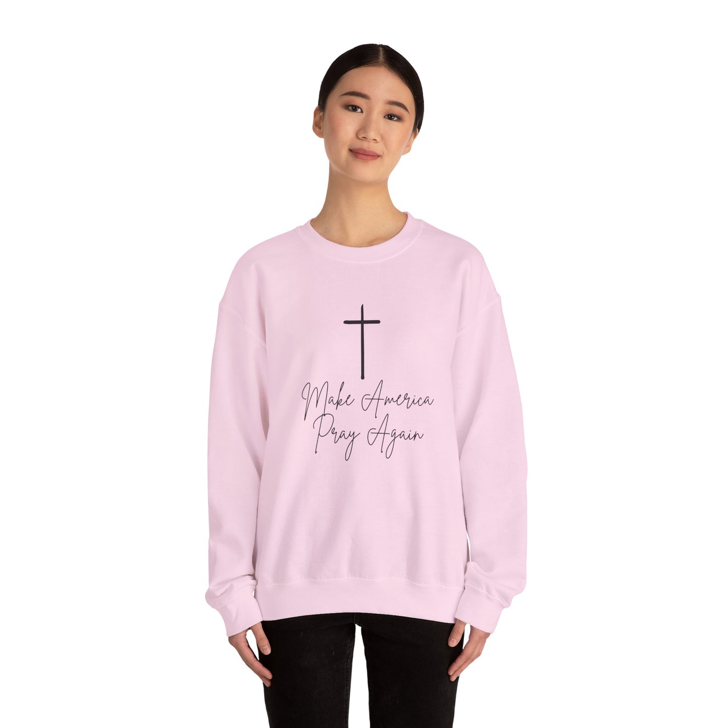 Make America Pray Again Crewneck Sweatshirt