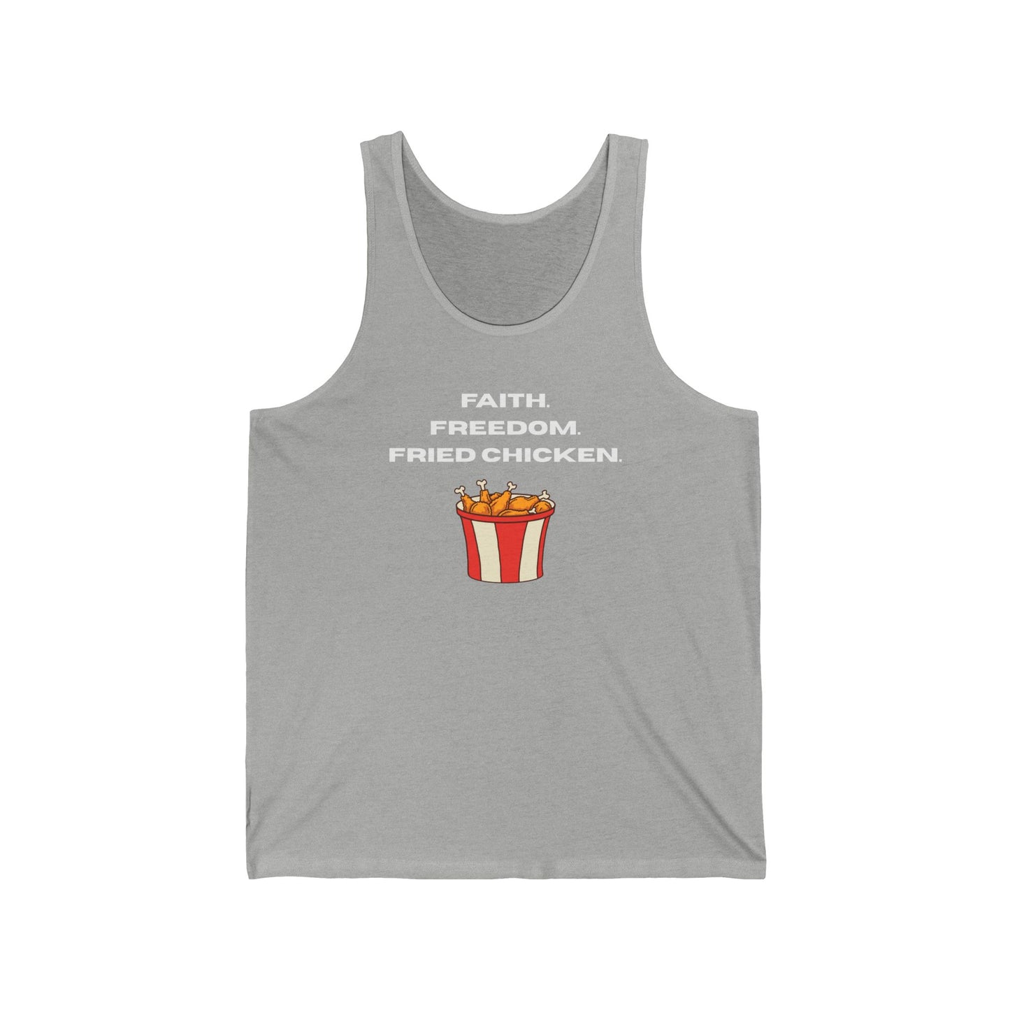 Faith, Freedom, Fried Chicken Tank Top