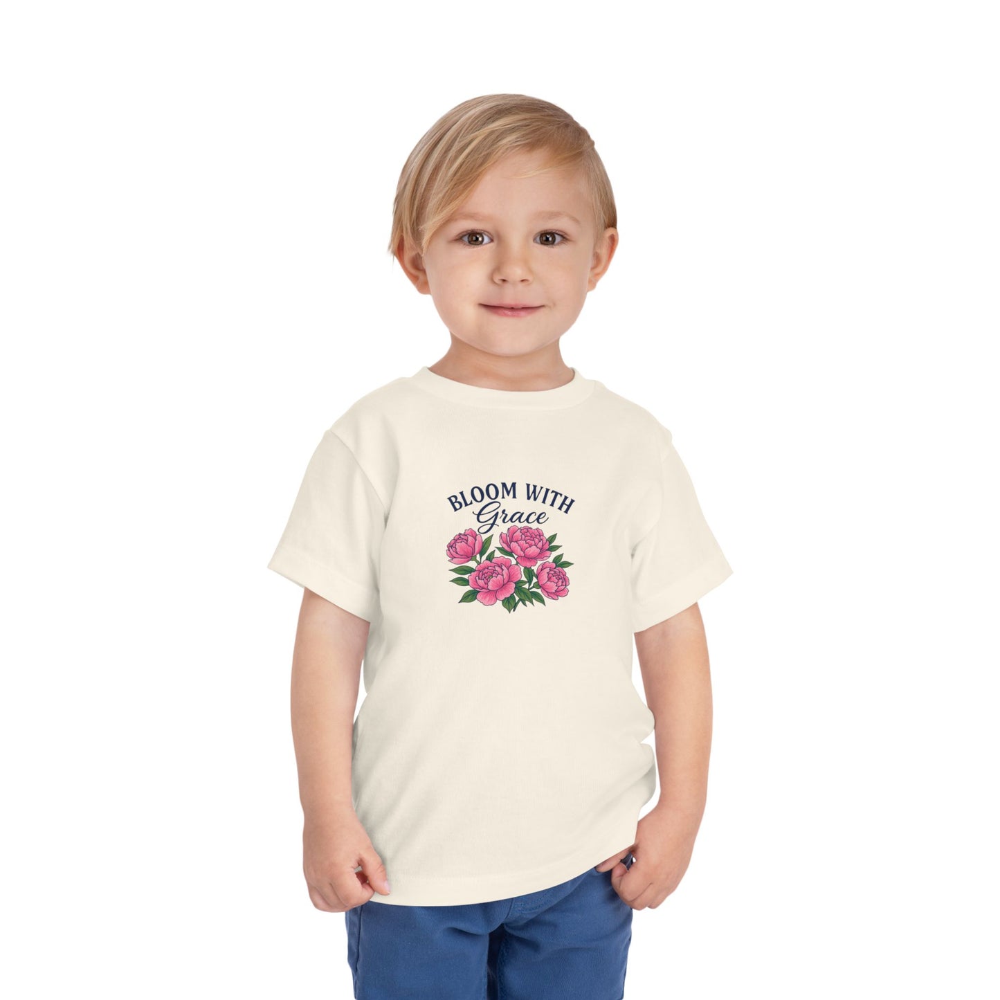 Bloom with Grace Toddler Tee