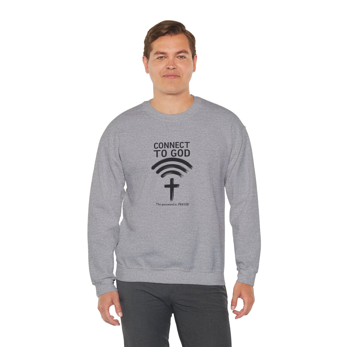 Connect to God Crewneck Sweatshirt