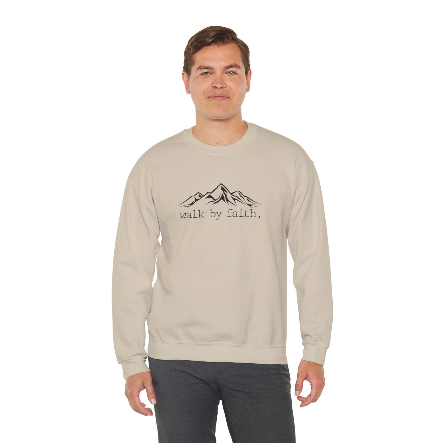 Walk by Faith Crewneck Sweatshirt