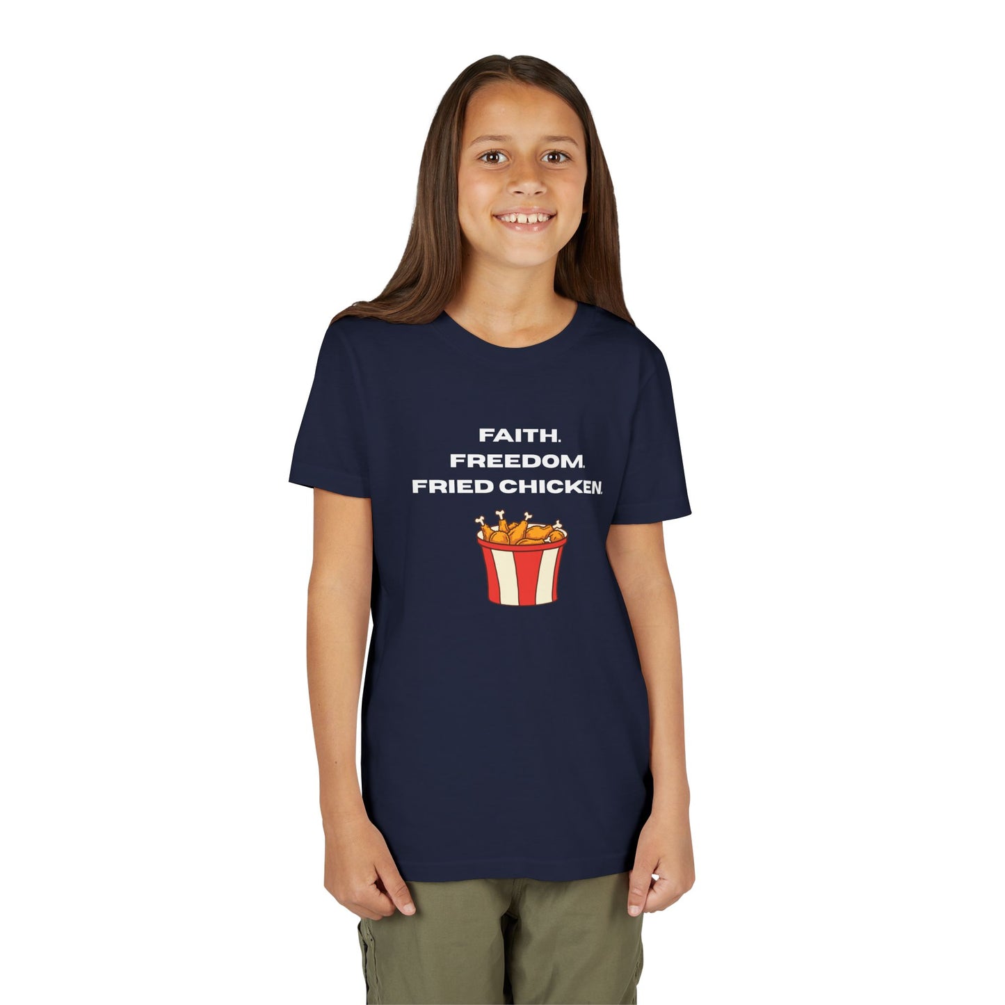 Faith, Freedom, Fried Chicken Youth Tee