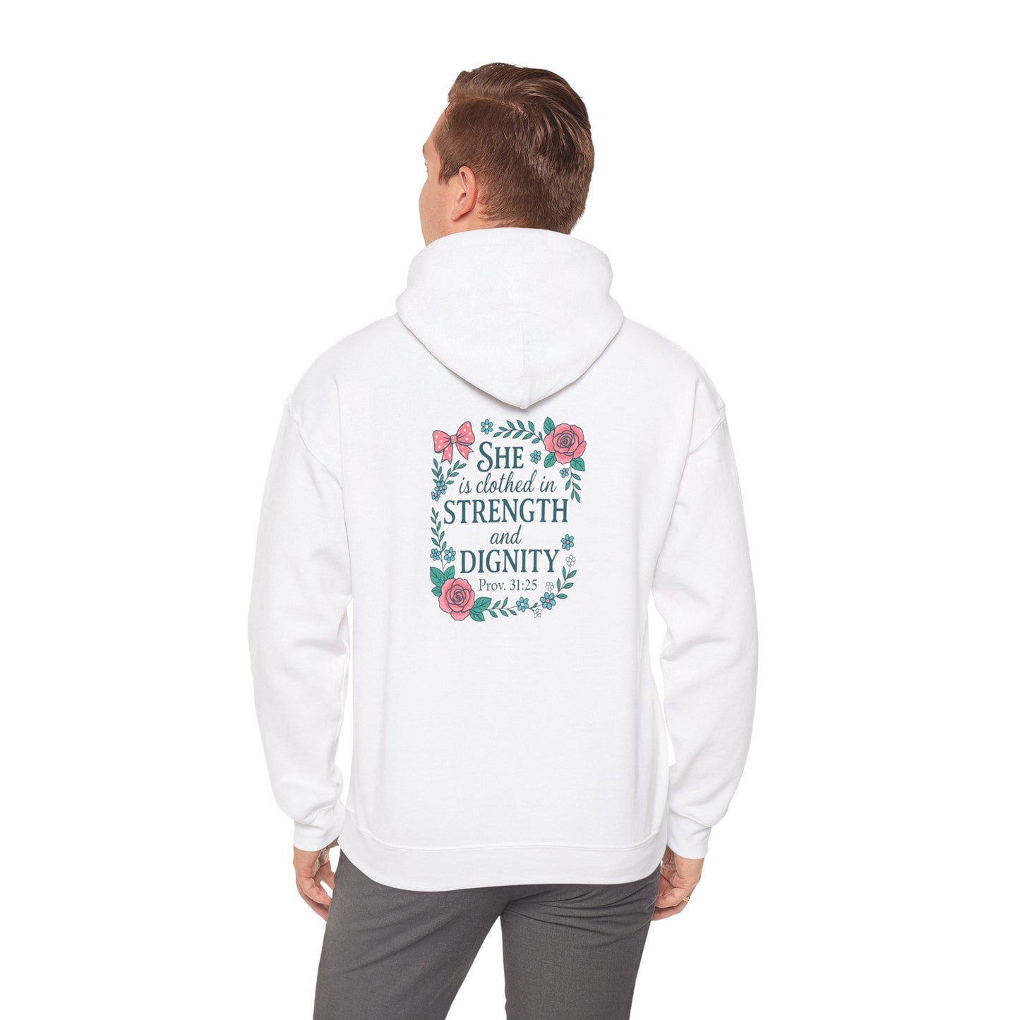 Proverbs 31:25 Hoodie