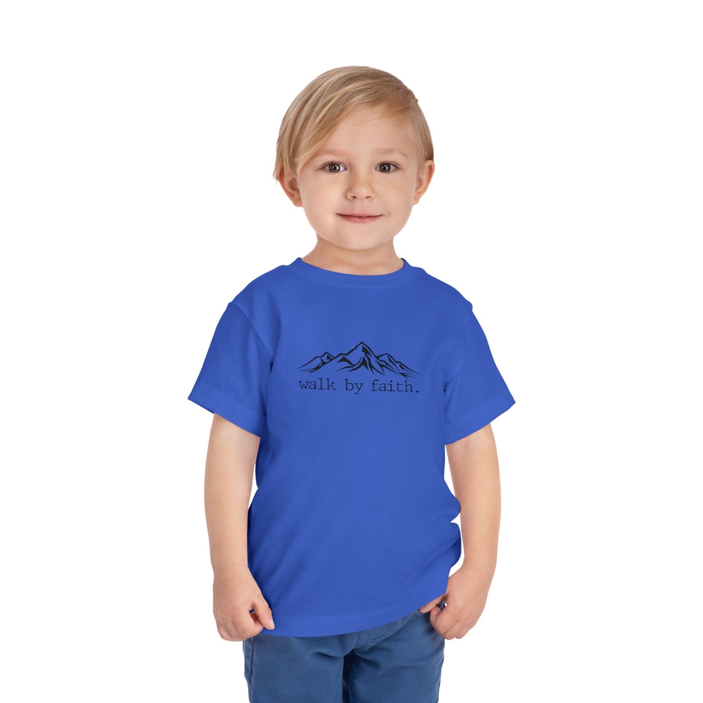 Walk by Faith Toddler Tee