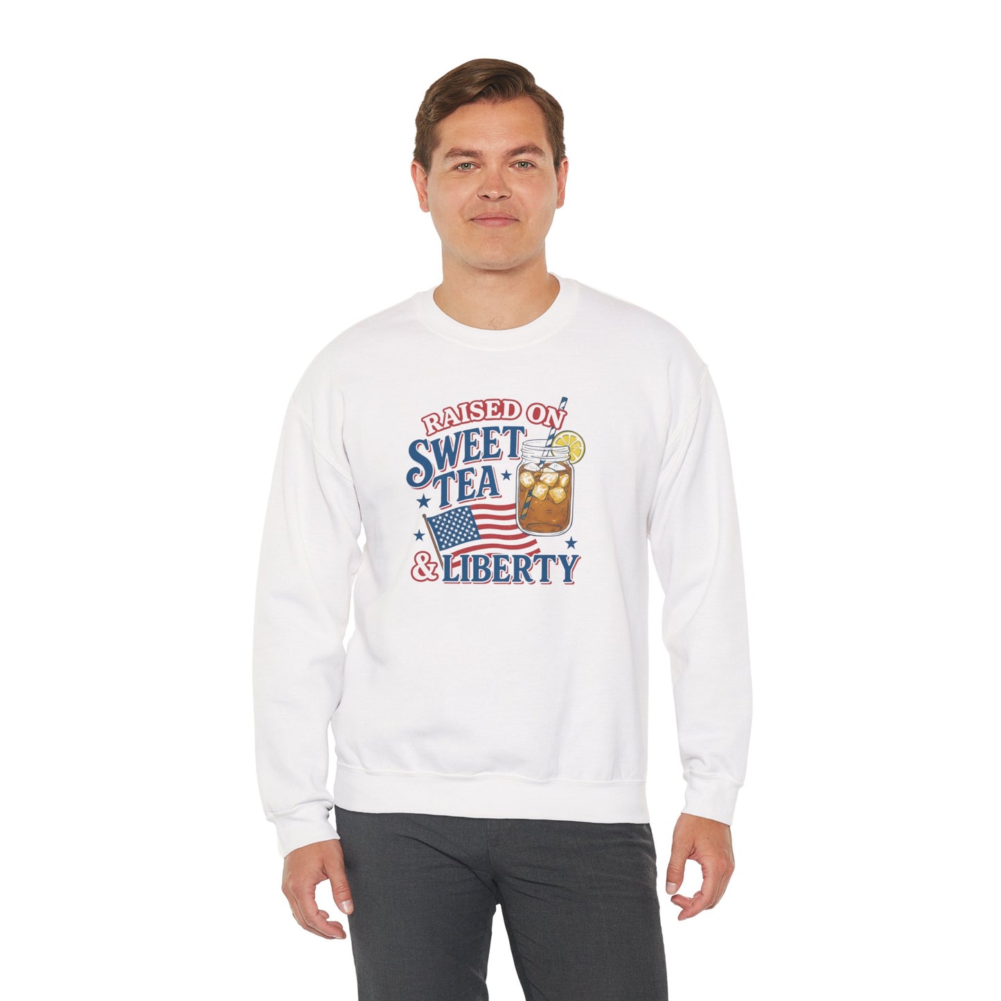 Sweet Tea & Liberty Crewneck Sweatshirt