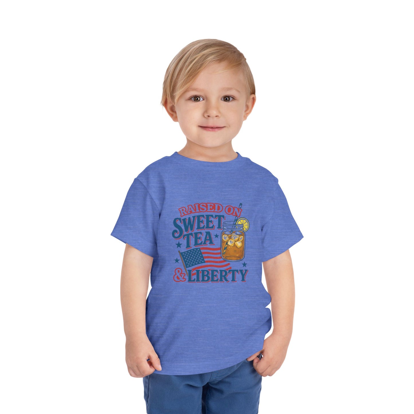 Sweet Tea & Liberty Toddler Tee
