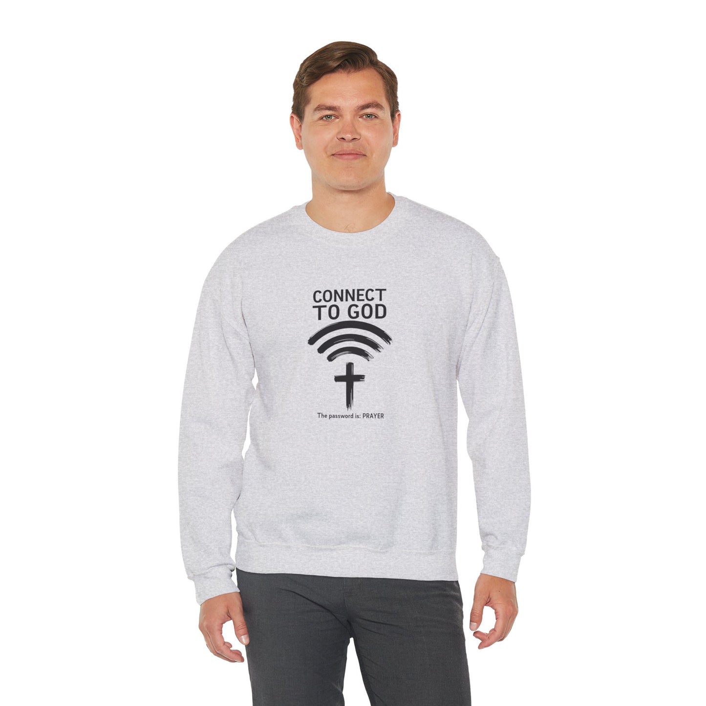 Connect to God Crewneck Sweatshirt