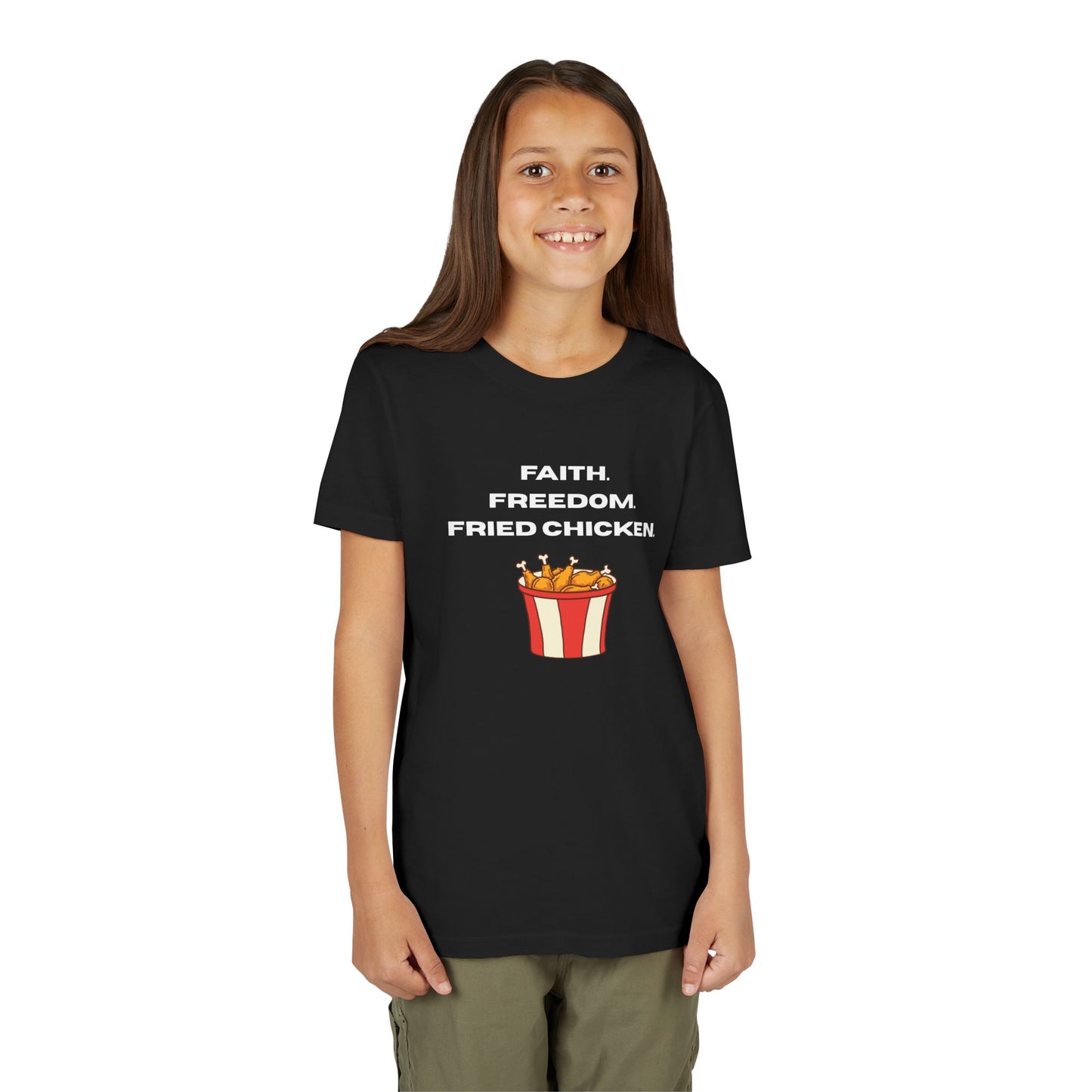 Faith, Freedom, Fried Chicken Youth Tee