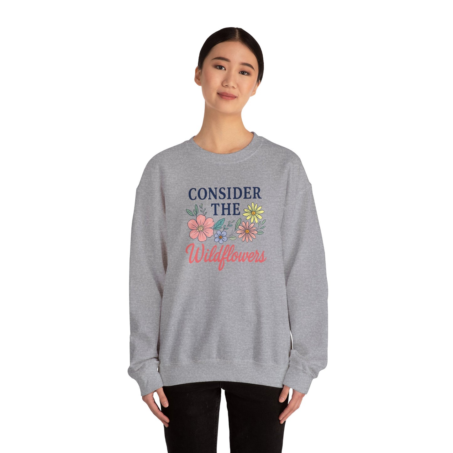 Consider the Wildflowers Crewneck Sweatshirt