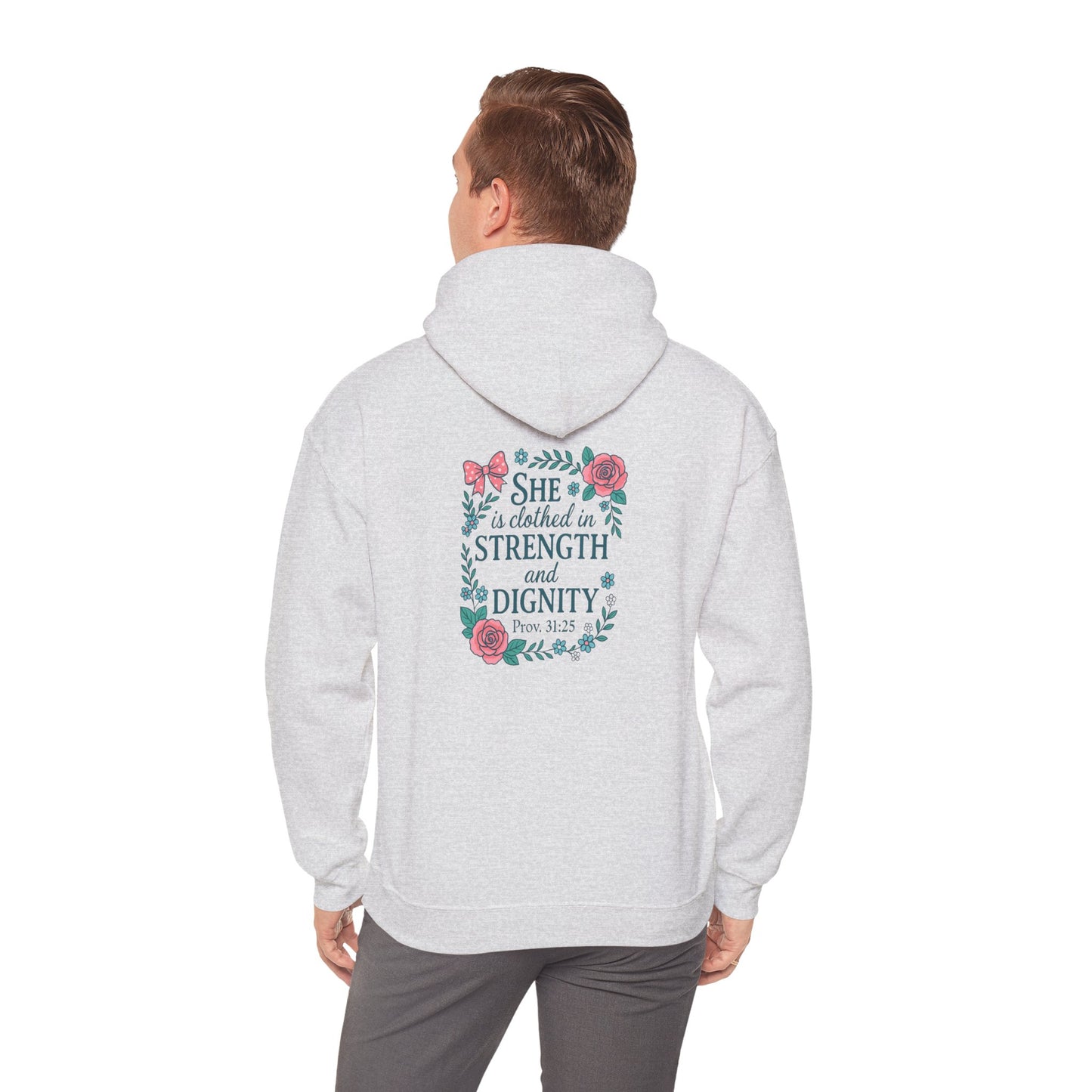 Proverbs 31:25 Hoodie