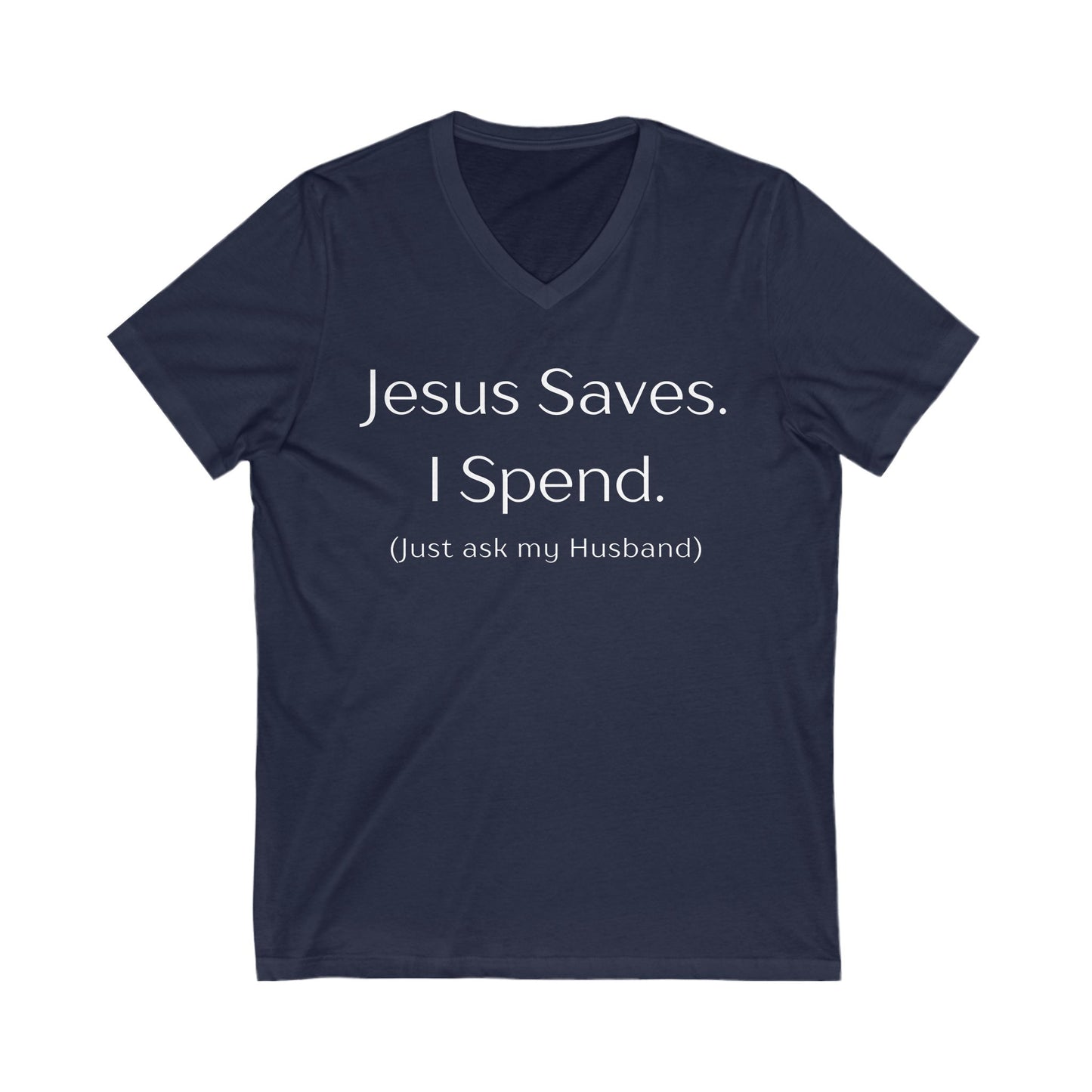 Jesus Saves V-Neck