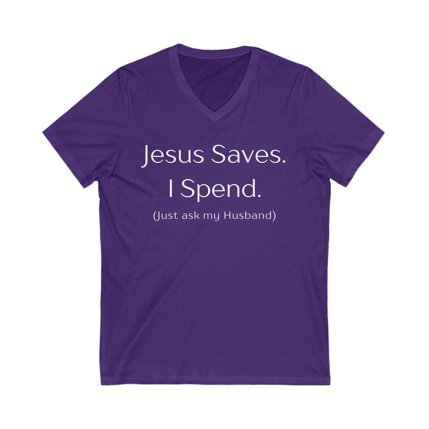Jesus Saves V-Neck