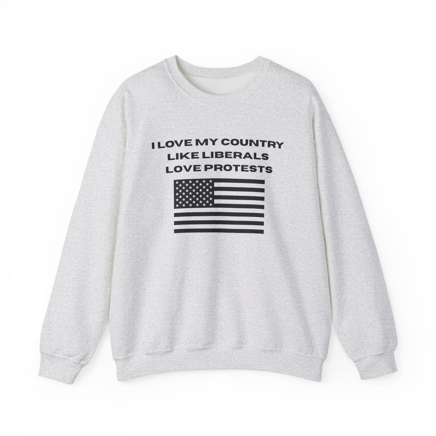 I Love My Country Crewneck Sweatshirt
